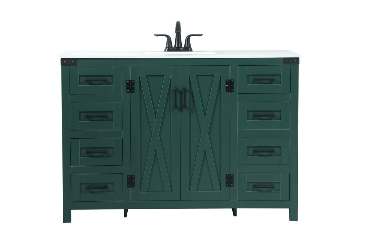 Shown in Green finish