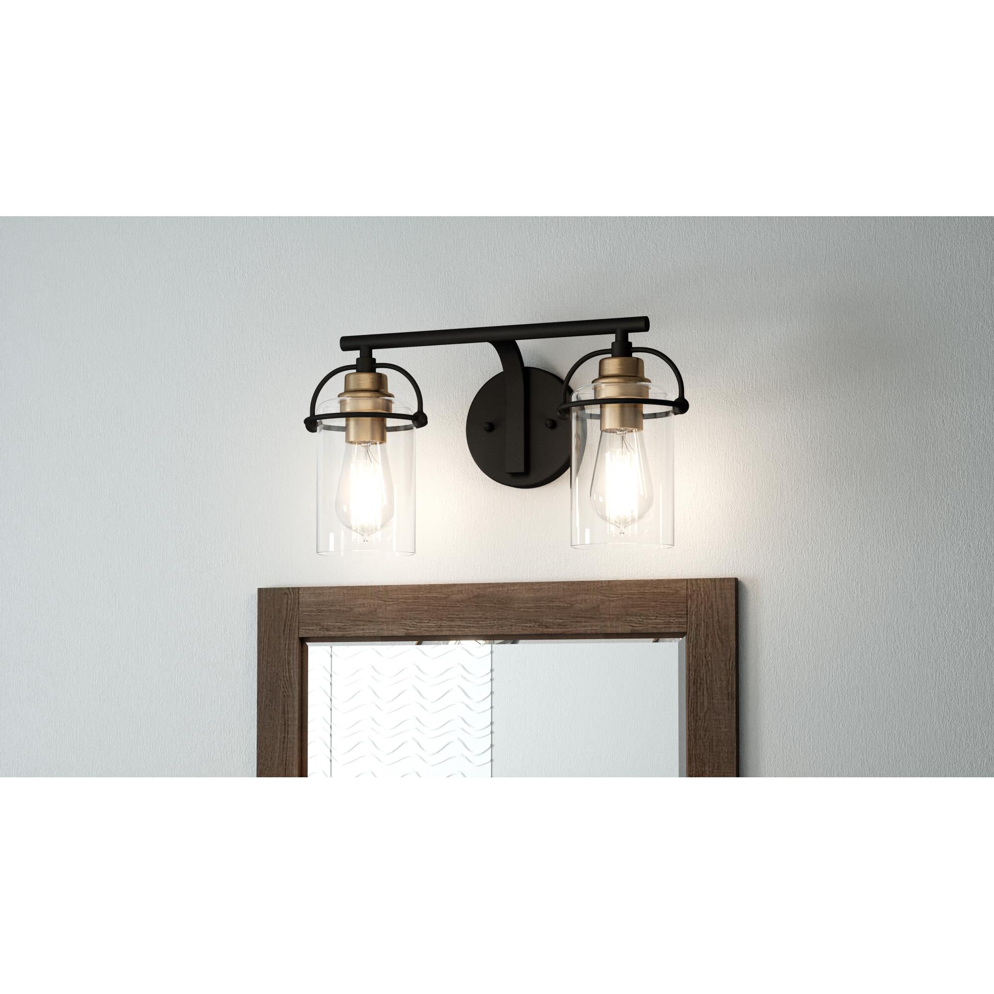 Emerson 16 Inch 2 Light Bath Vanity Light by Quoizel