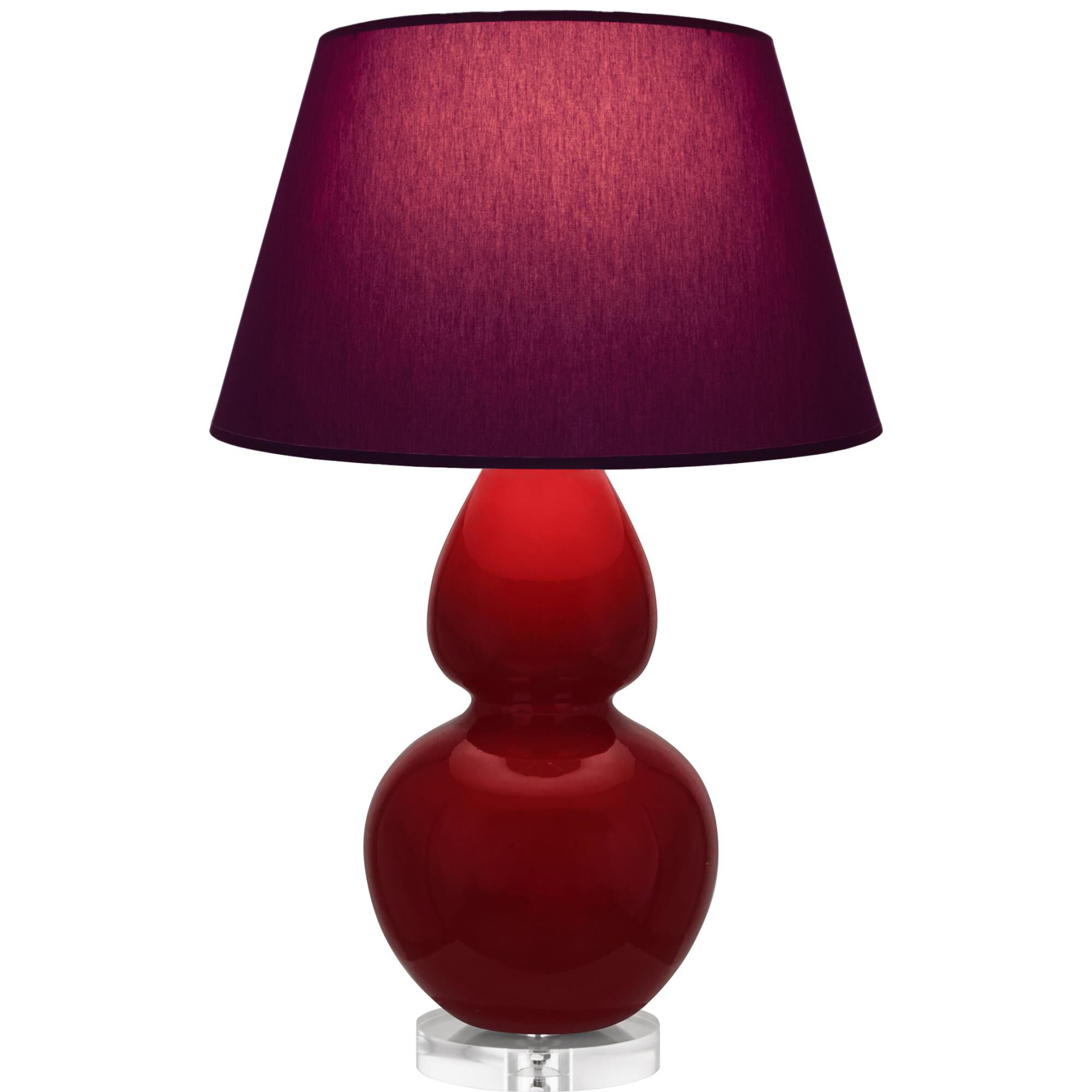 Double Gourd 31 Inch Table Lamp by Robert Abbey