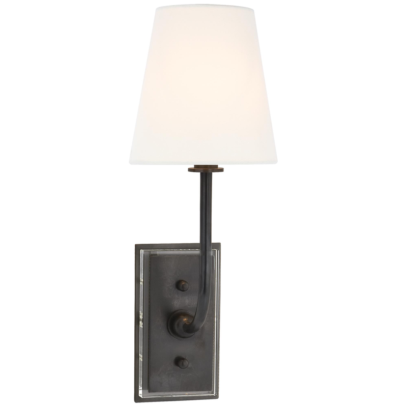Visual Comfort Signature Collection Thomas O'Brien Hulton 16 Inch Wall Sconce