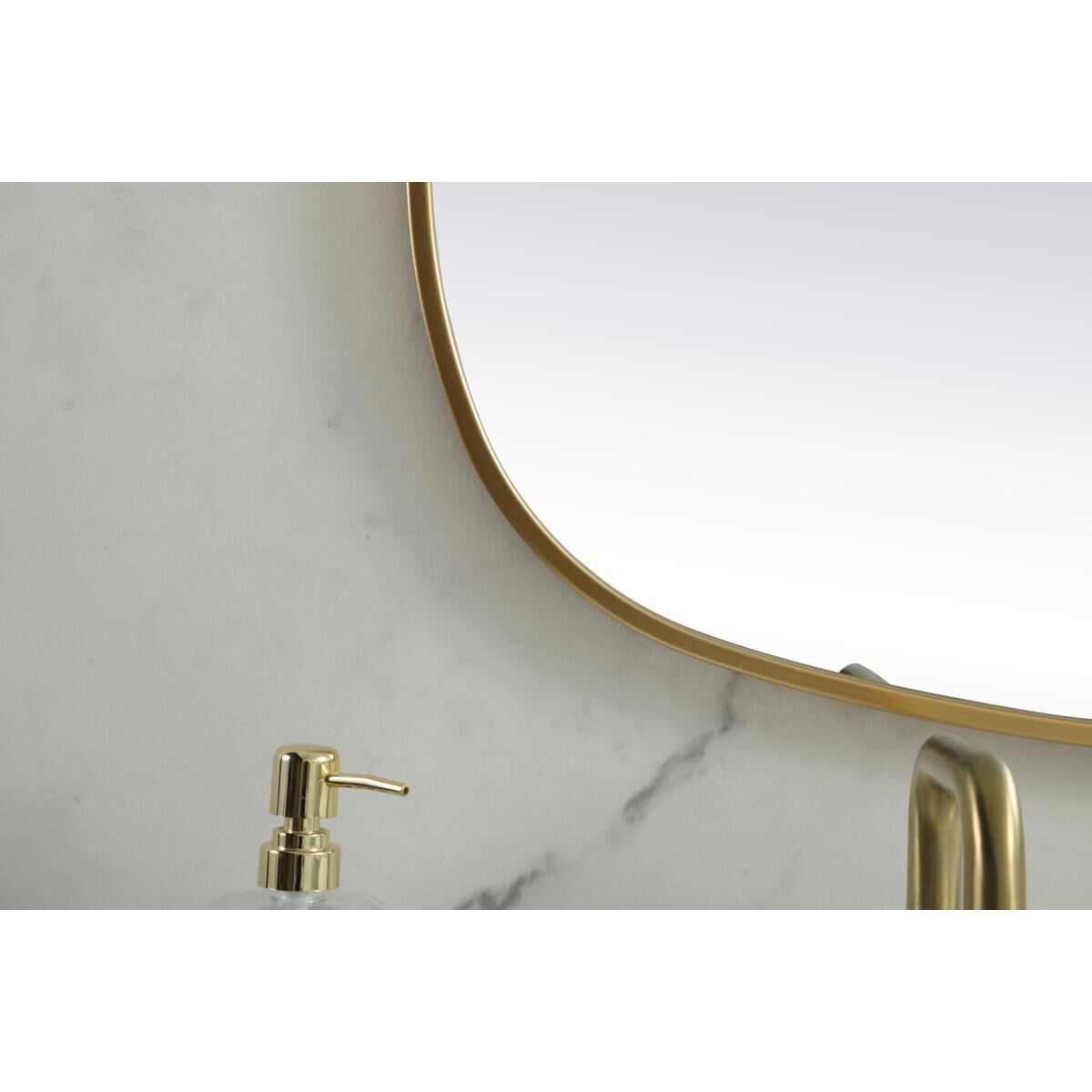 Shown in Brass finish