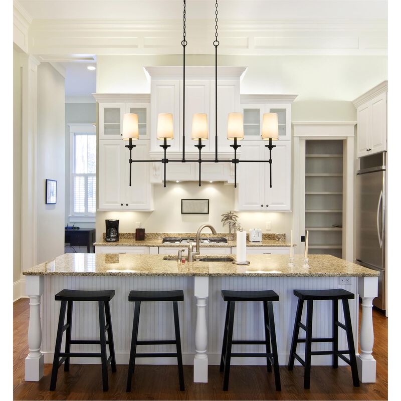 Emily 51 Inch 5 Light Linear Suspension Light by Z-Lite