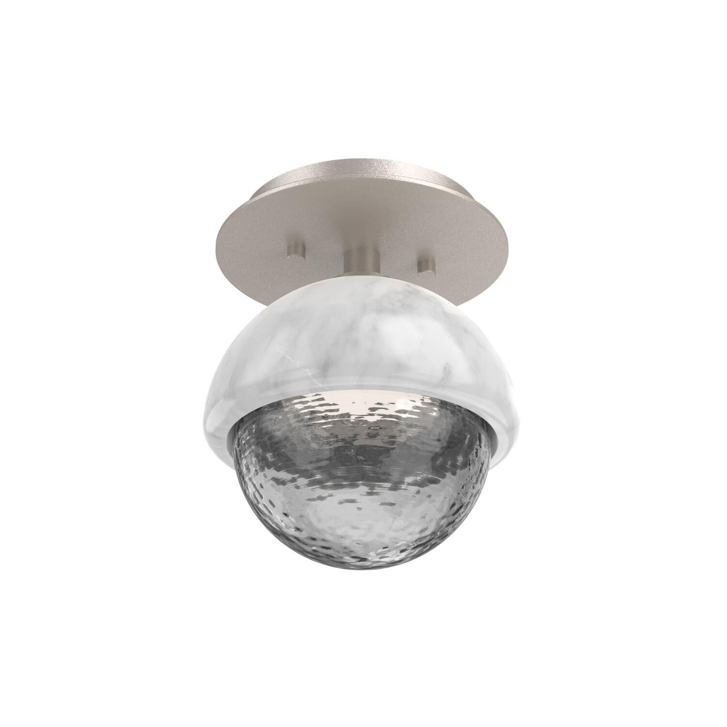 Levi Wilson Cabochon 6 Inch Flush Mount by Hammerton Studio