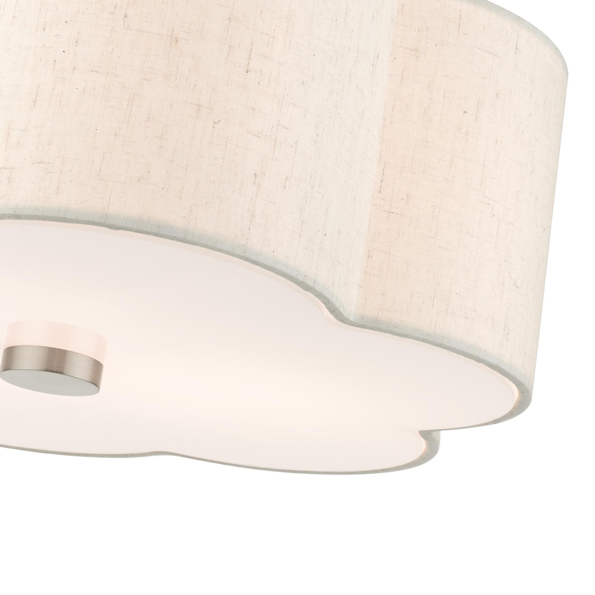 Solstice 3 Light Semi Flush Mount by Livex Lighting