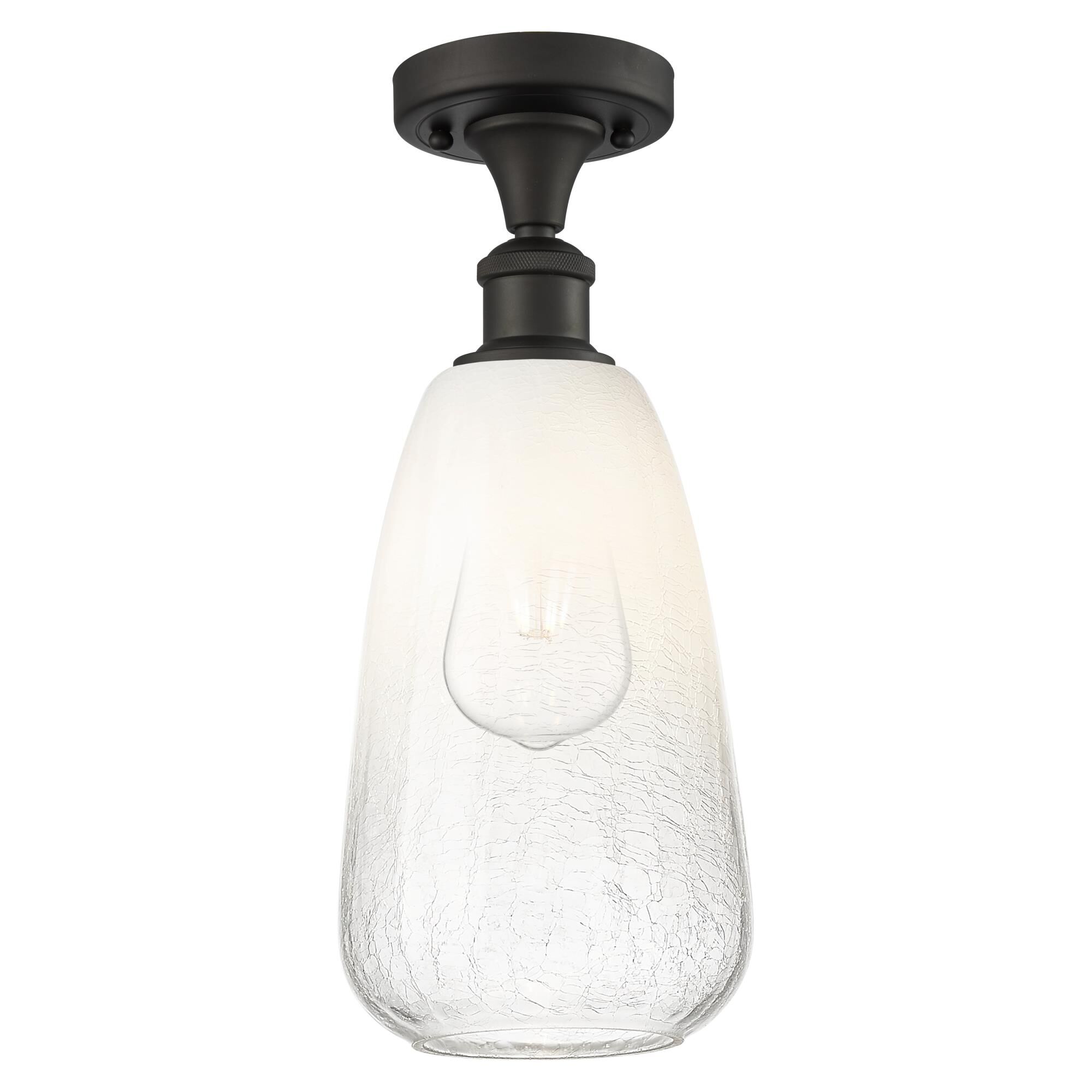 Bruno Marashlian Brookhaven Almond 6 Inch Semi Flush Mount by Innovations Lighting