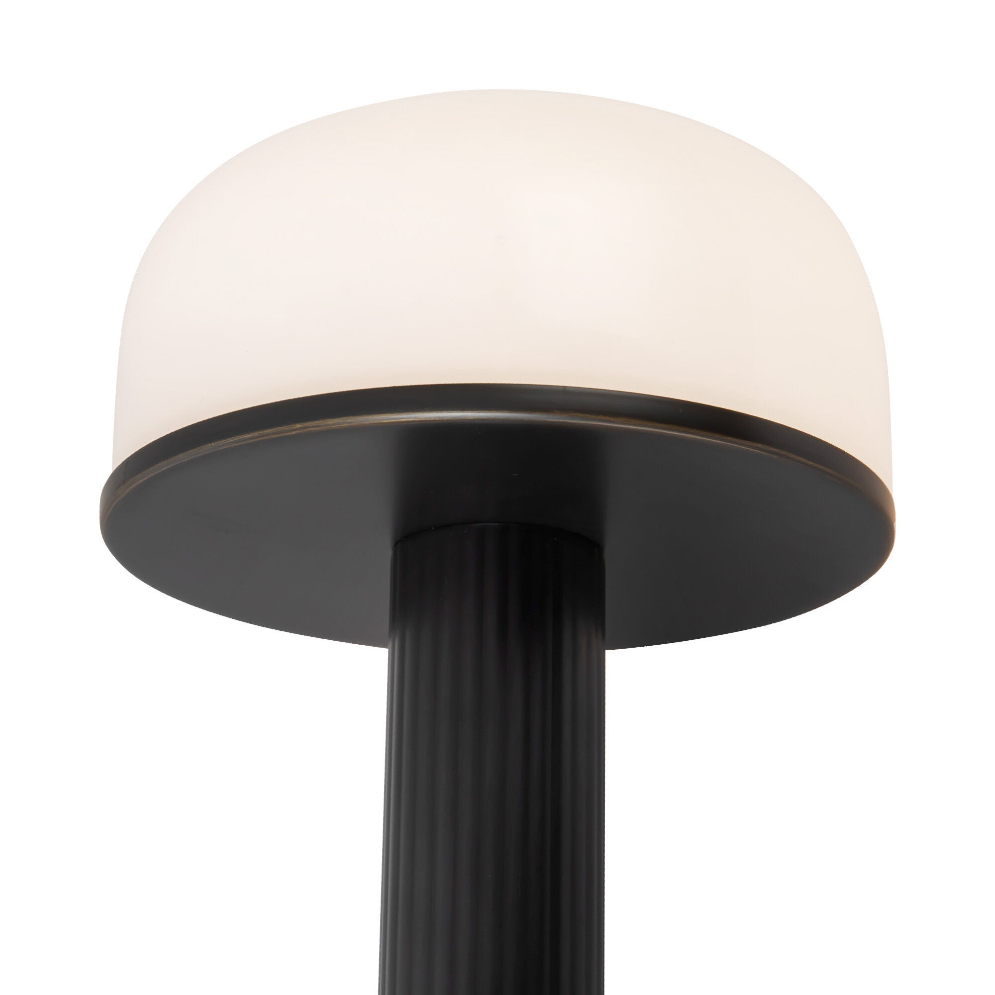Shown in Urban Bronze finish and Glossy Opal glass