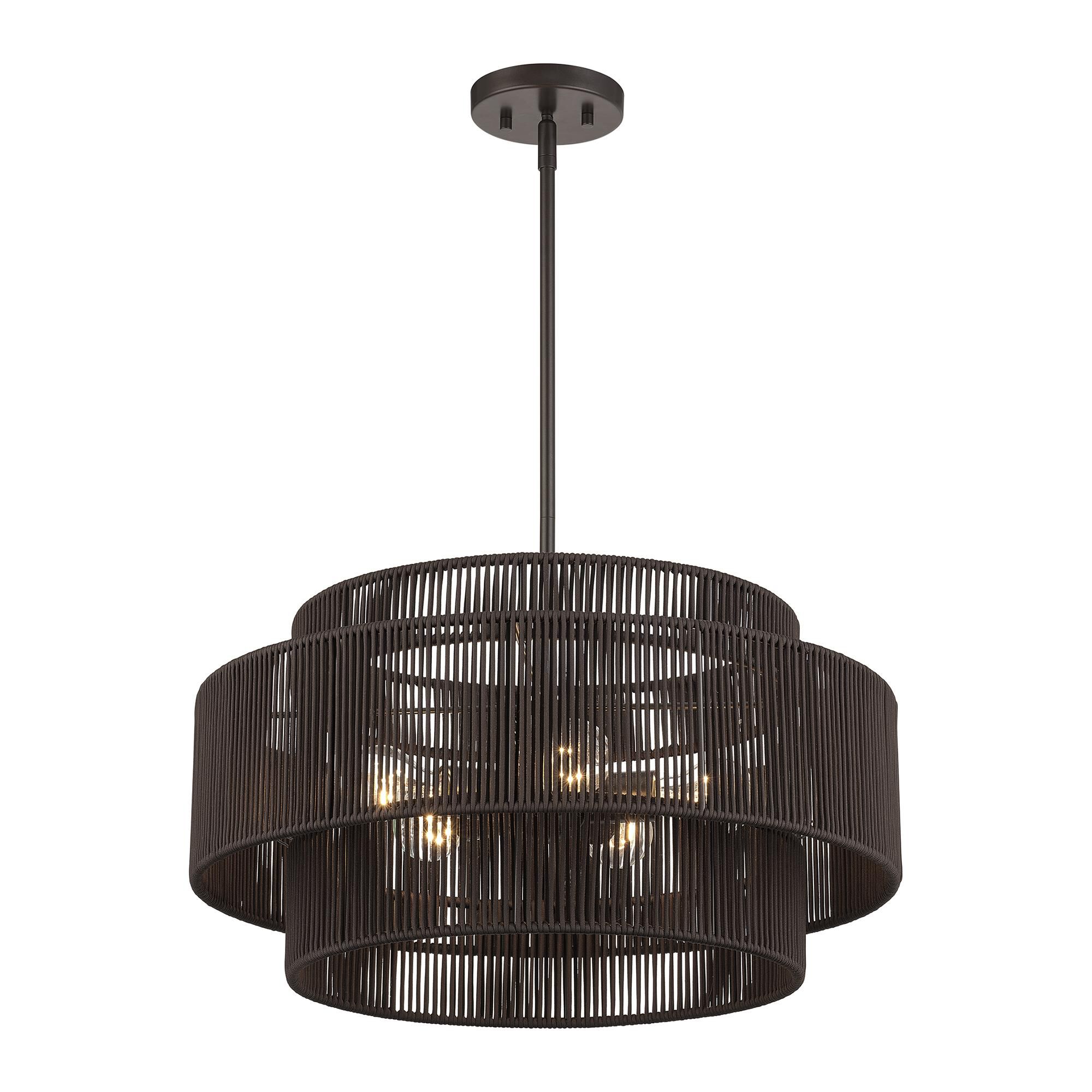 Acordia 22 Inch Large Pendant by Livex Lighting