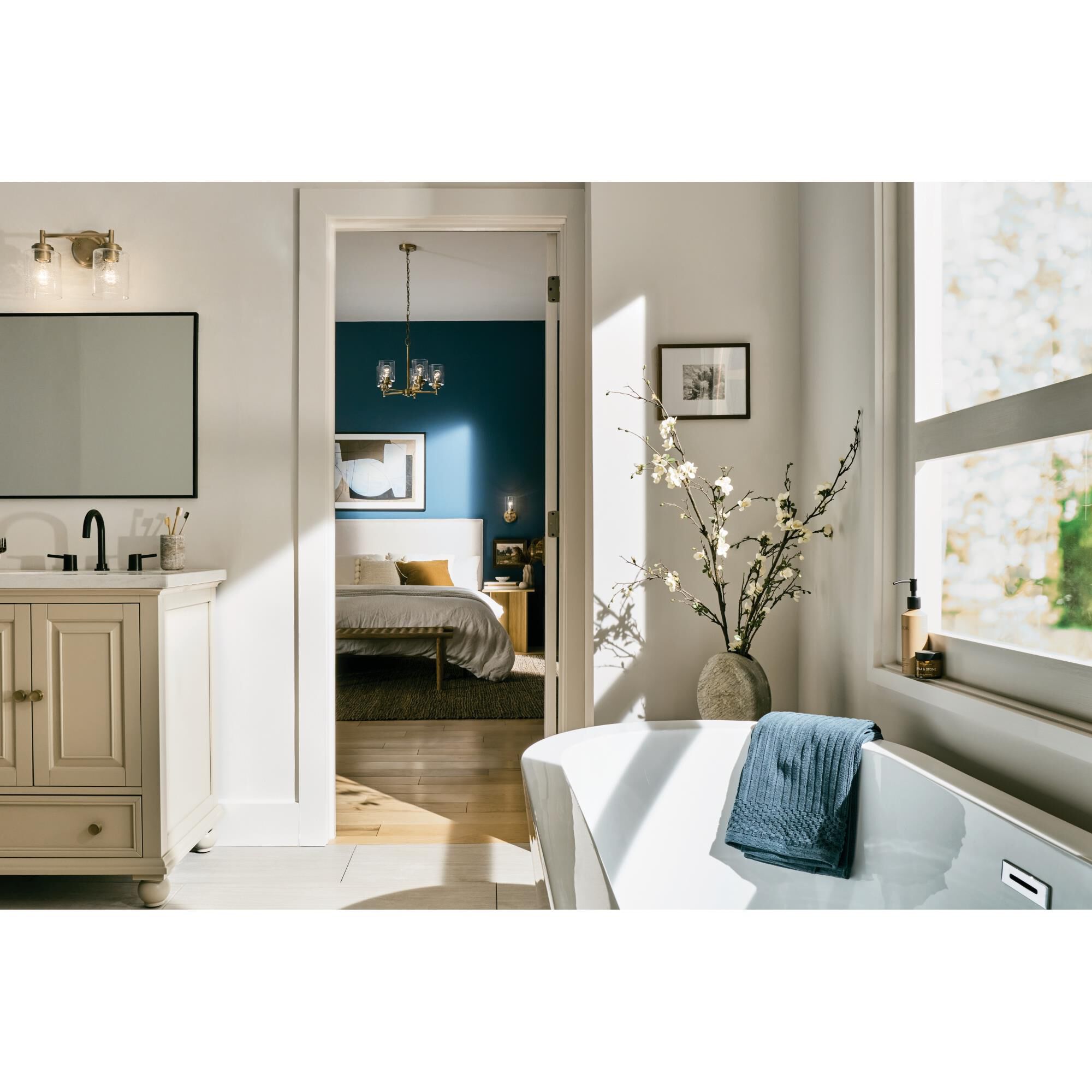 Winslow 13 Inch Bath Vanity Light by Kichler Lighting