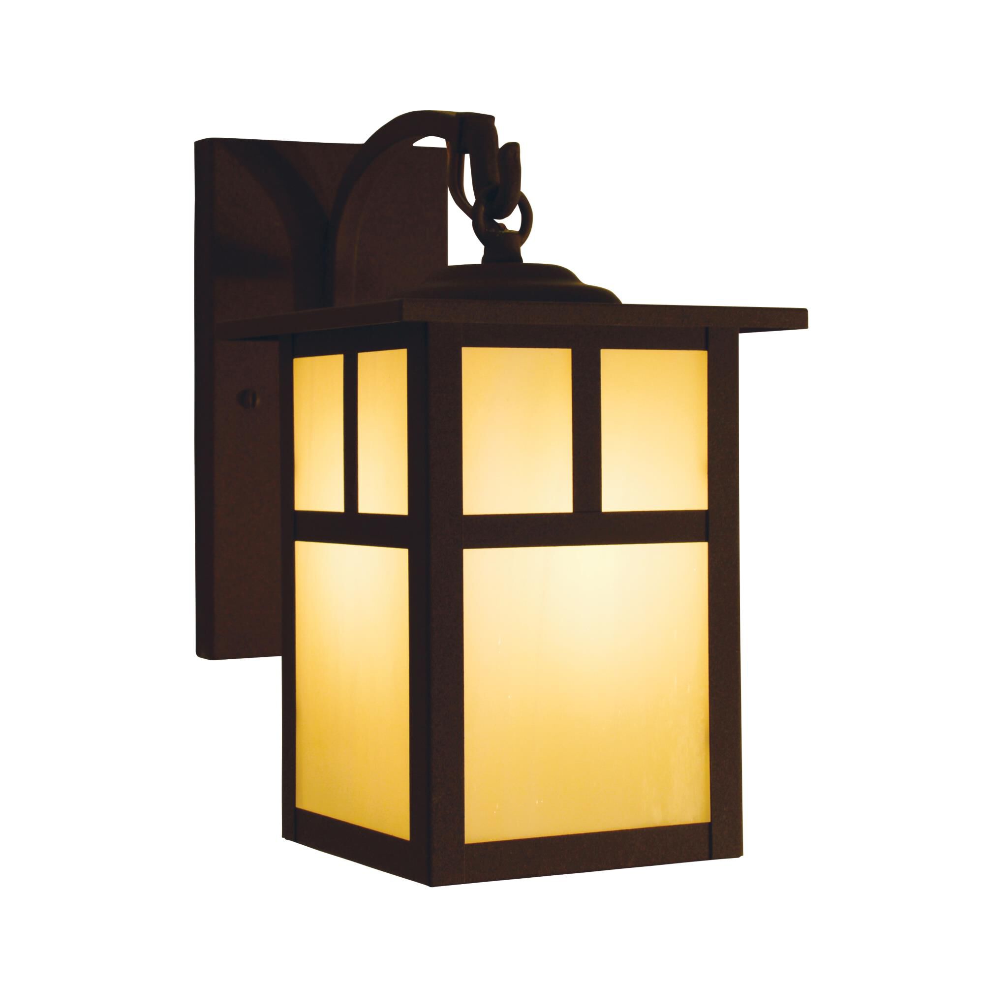 Mission 10 Inch Tall 1 Light Outdoor Wall Light by Arroyo Craftsman