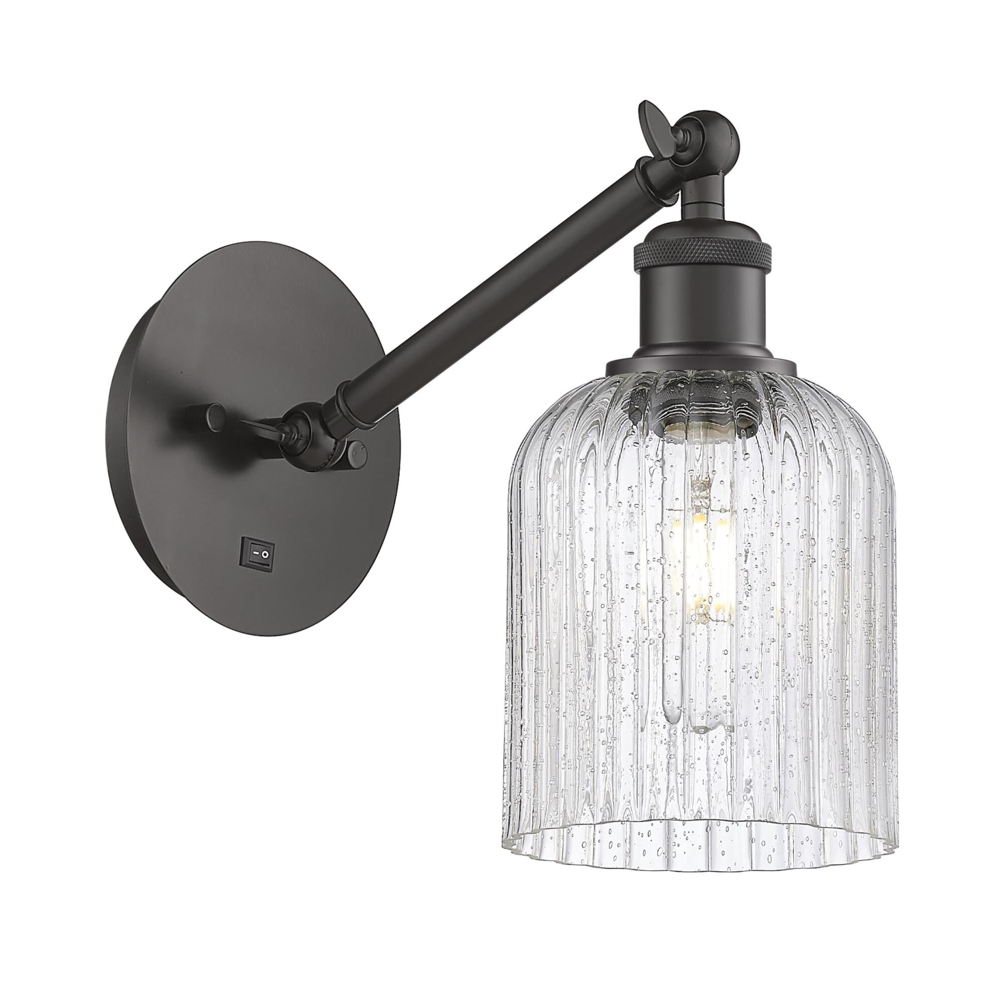 Bruno Marashlian Bridal Veil 12 Inch Wall Swing Lamp by Innovations Lighting