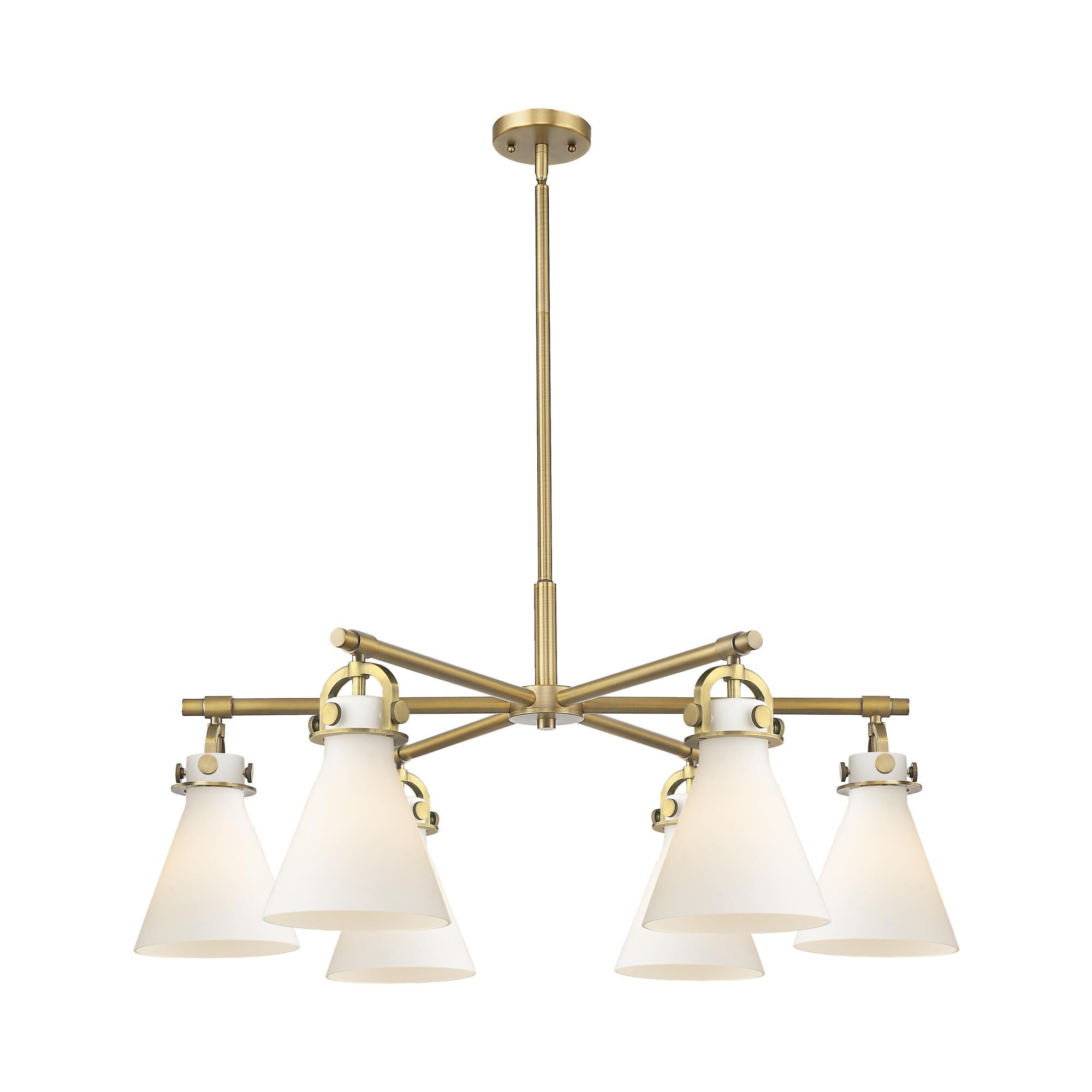 Bruno Marashlian Newton Cone 26 Inch Chandelier by Innovations Lighting