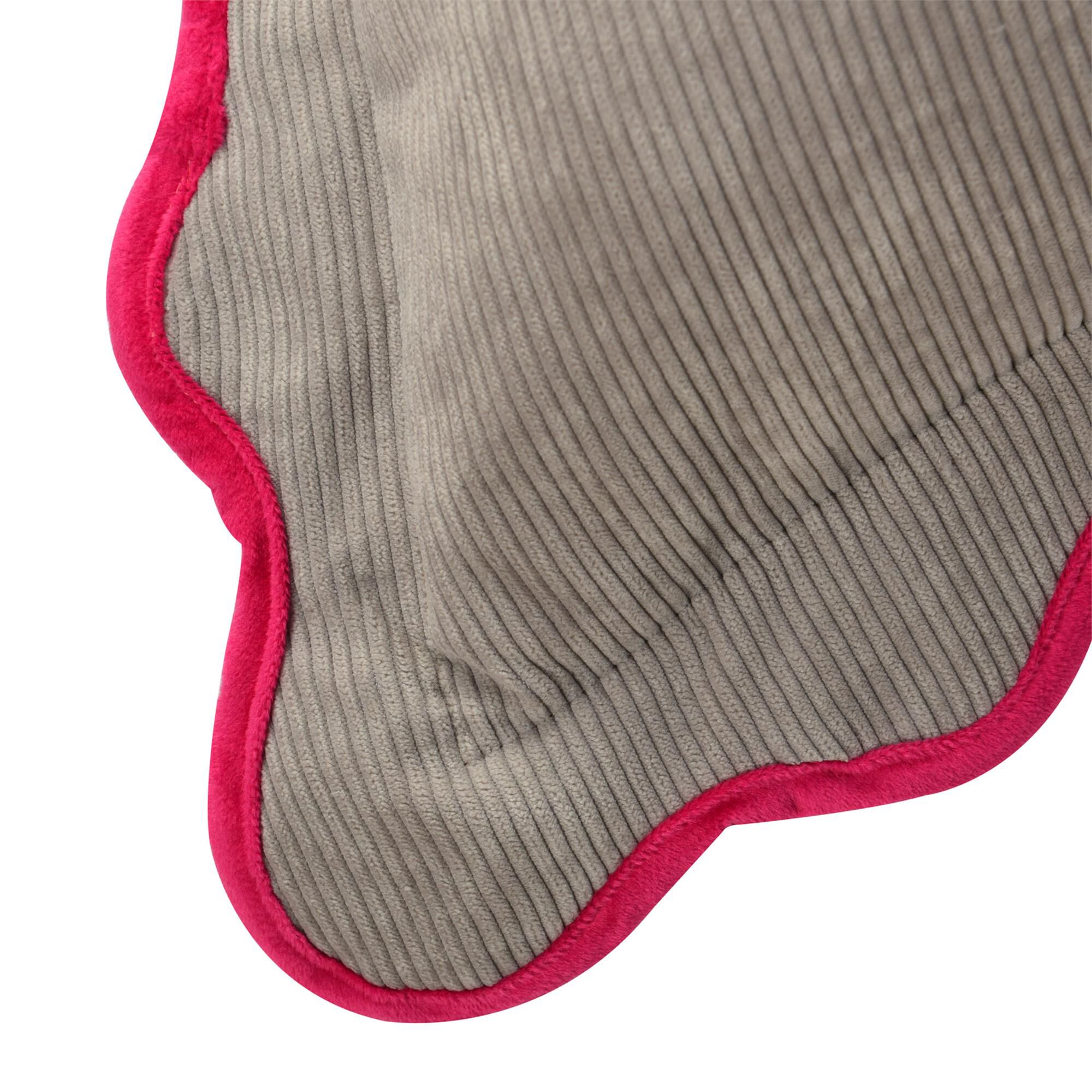 Shown in Light Grey, Charcoal and Hot Pink finish