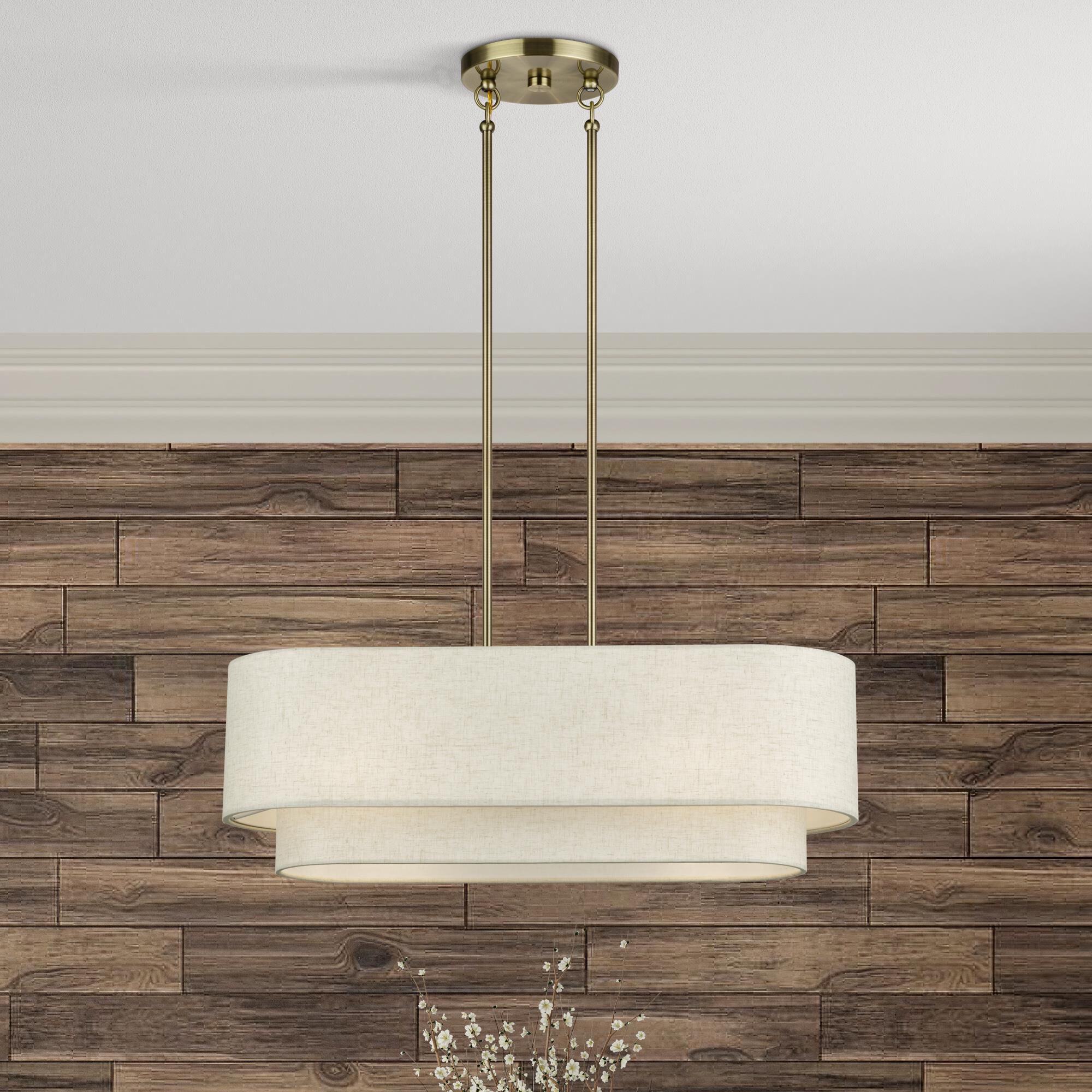 Manorwood 30 Inch Linear Suspension Light by Livex Lighting