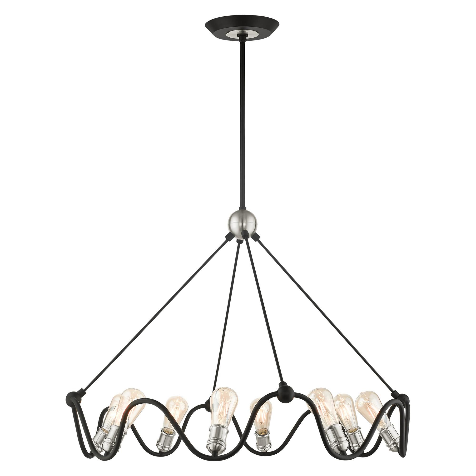 Archer 8 Light Chandelier by Livex Lighting