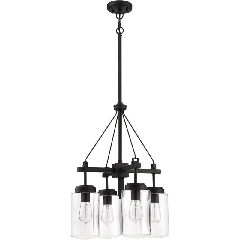 Crosspoint 24 Inch Tall 4 Light Outdoor Hanging Lantern by Craftmade