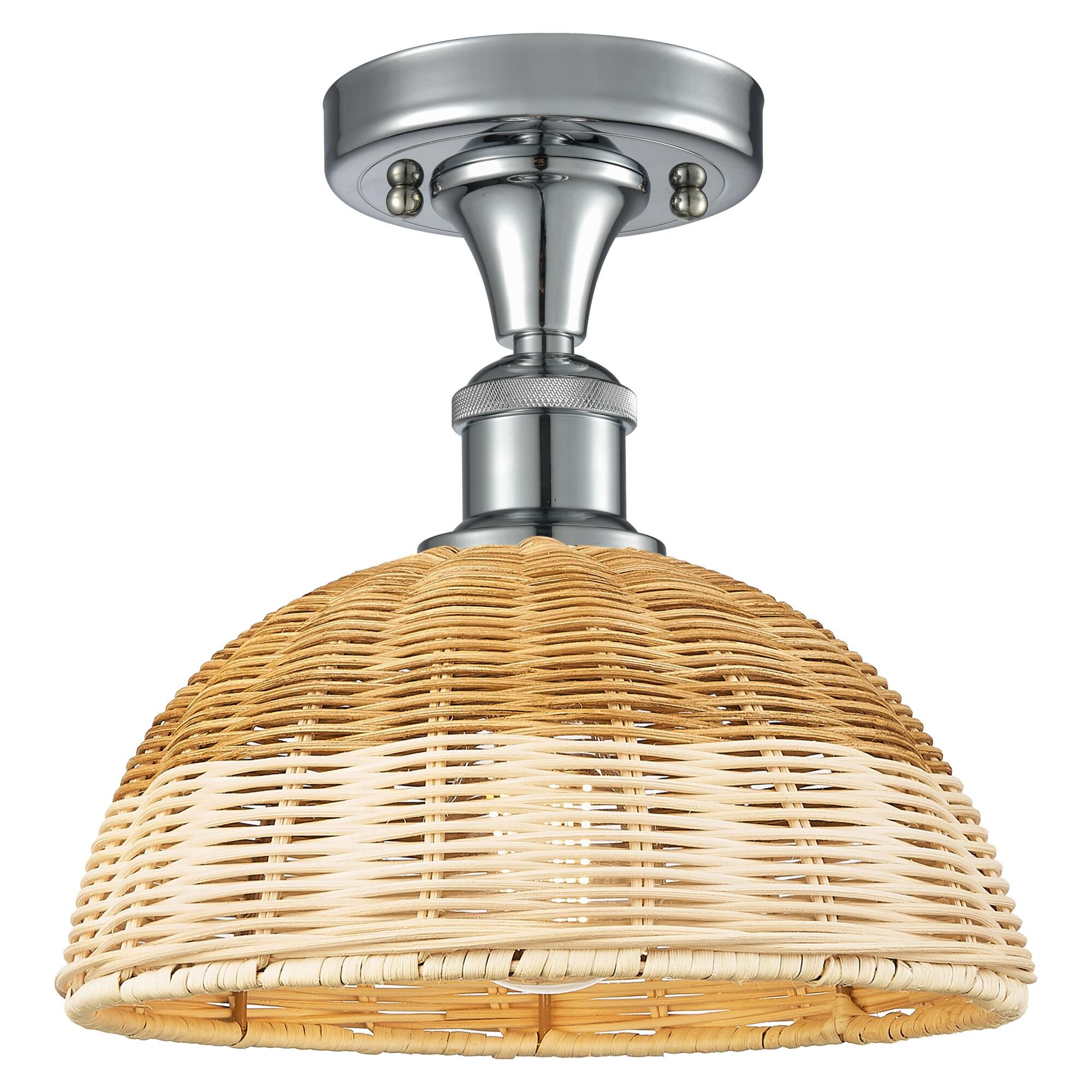Bruno Marashlian Bristol Natural II 9 Inch Semi Flush Mount by Innovations Lighting