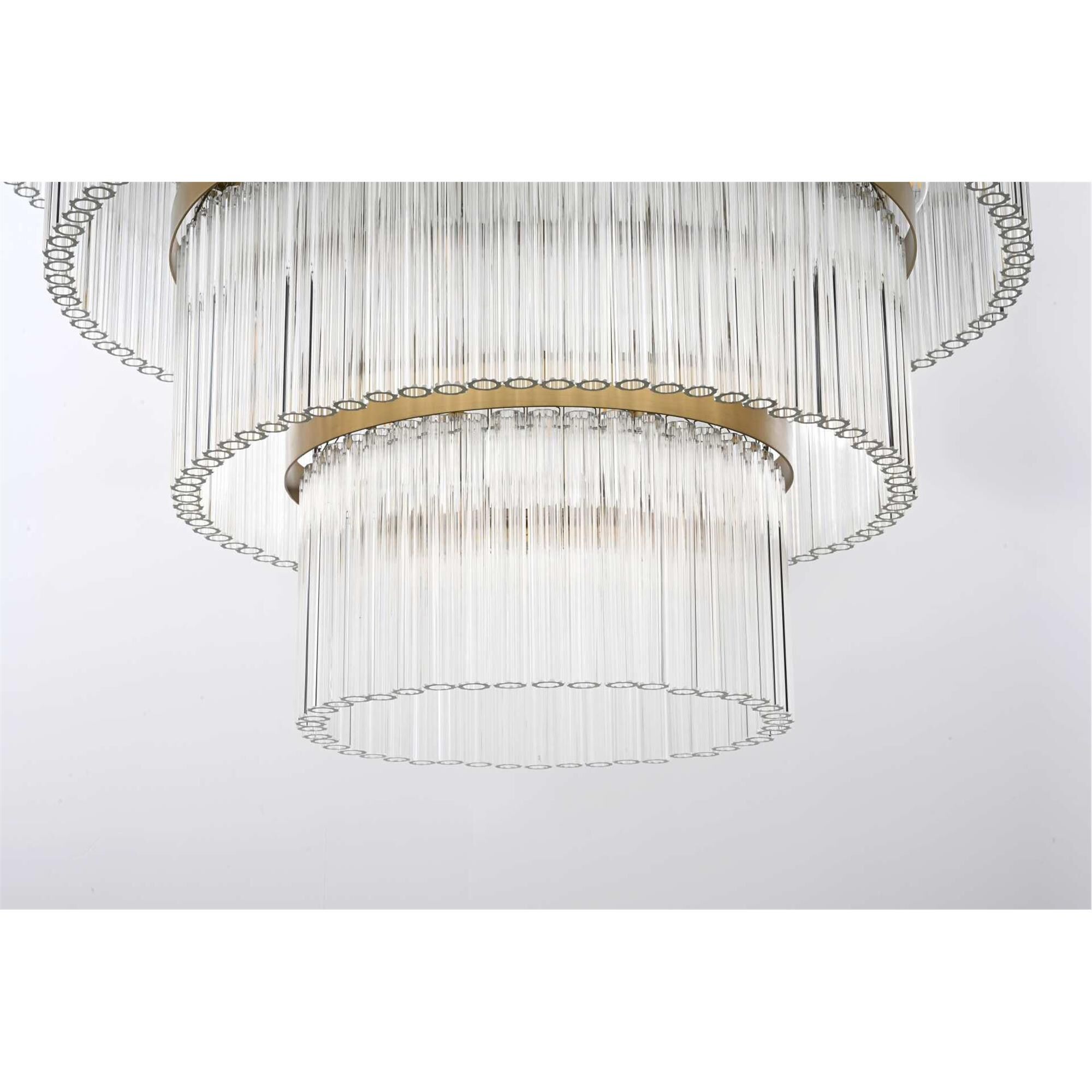 Harlow 48 Inch Chandelier by Elegant Lighting