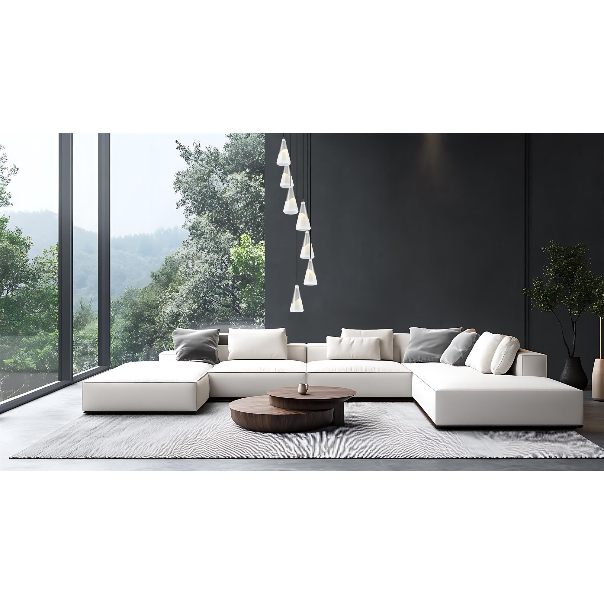Aimie 18 Inch Multi Light Pendant by Z Lite