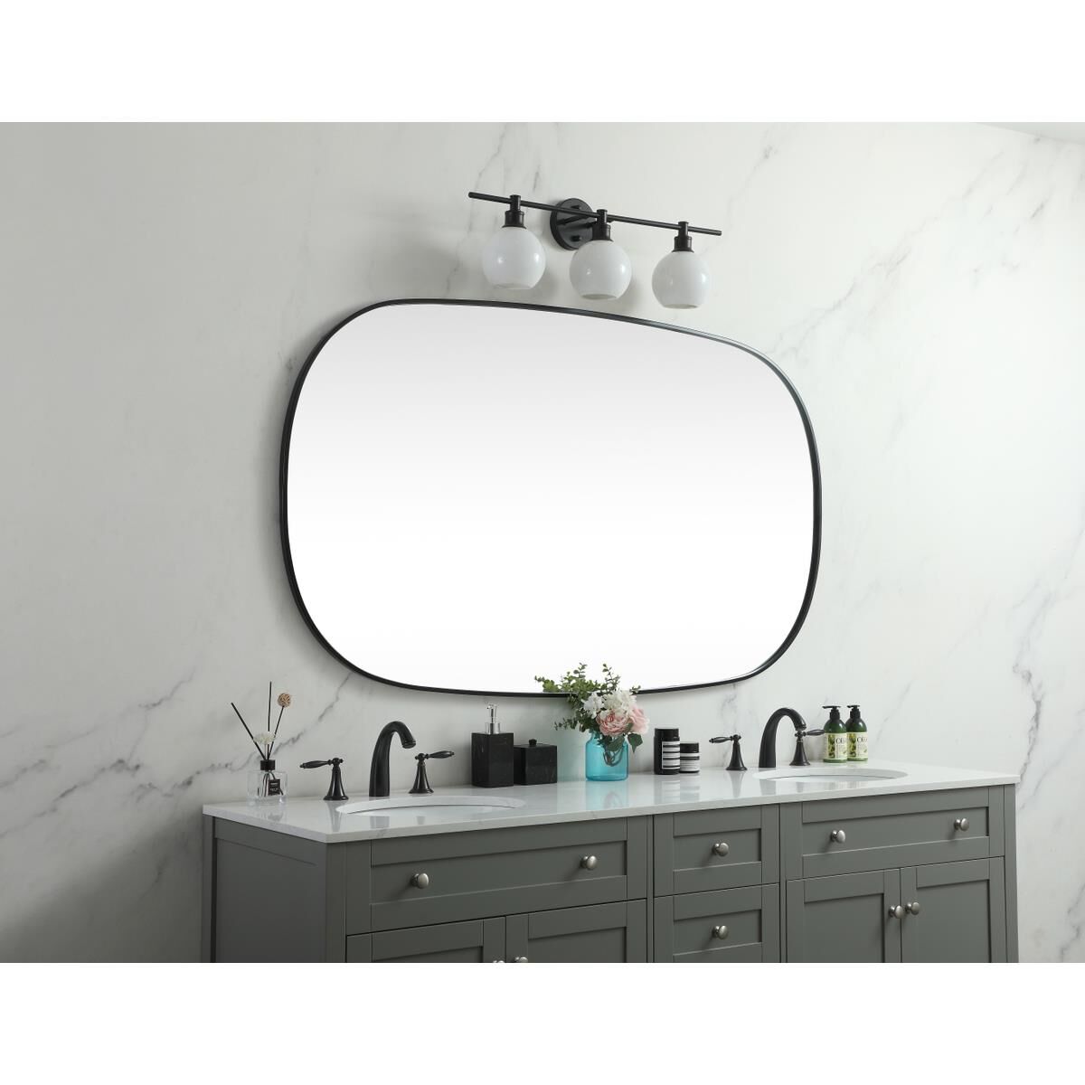 Shown in Black finish