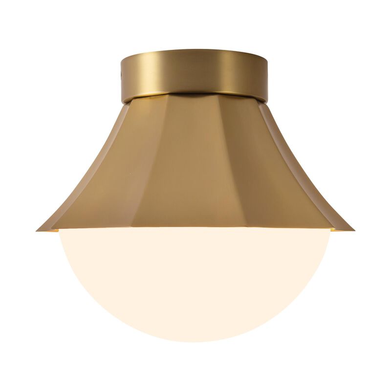 Peyton Fox Shelton 11 Inch Semi Flush Mount by Alora Mood