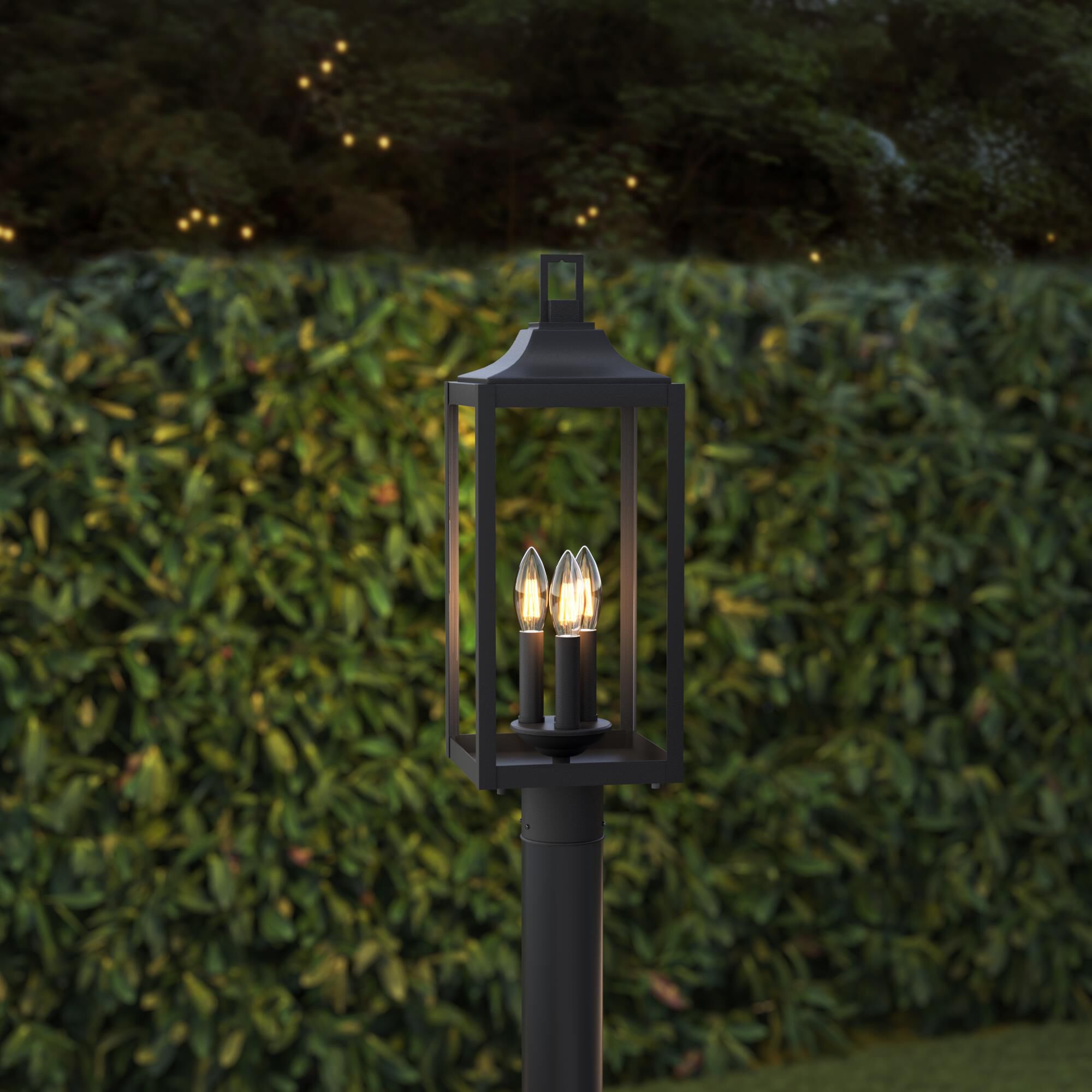 Halston 21 Inch Outdoor Post Lamp by Millennium Lighting