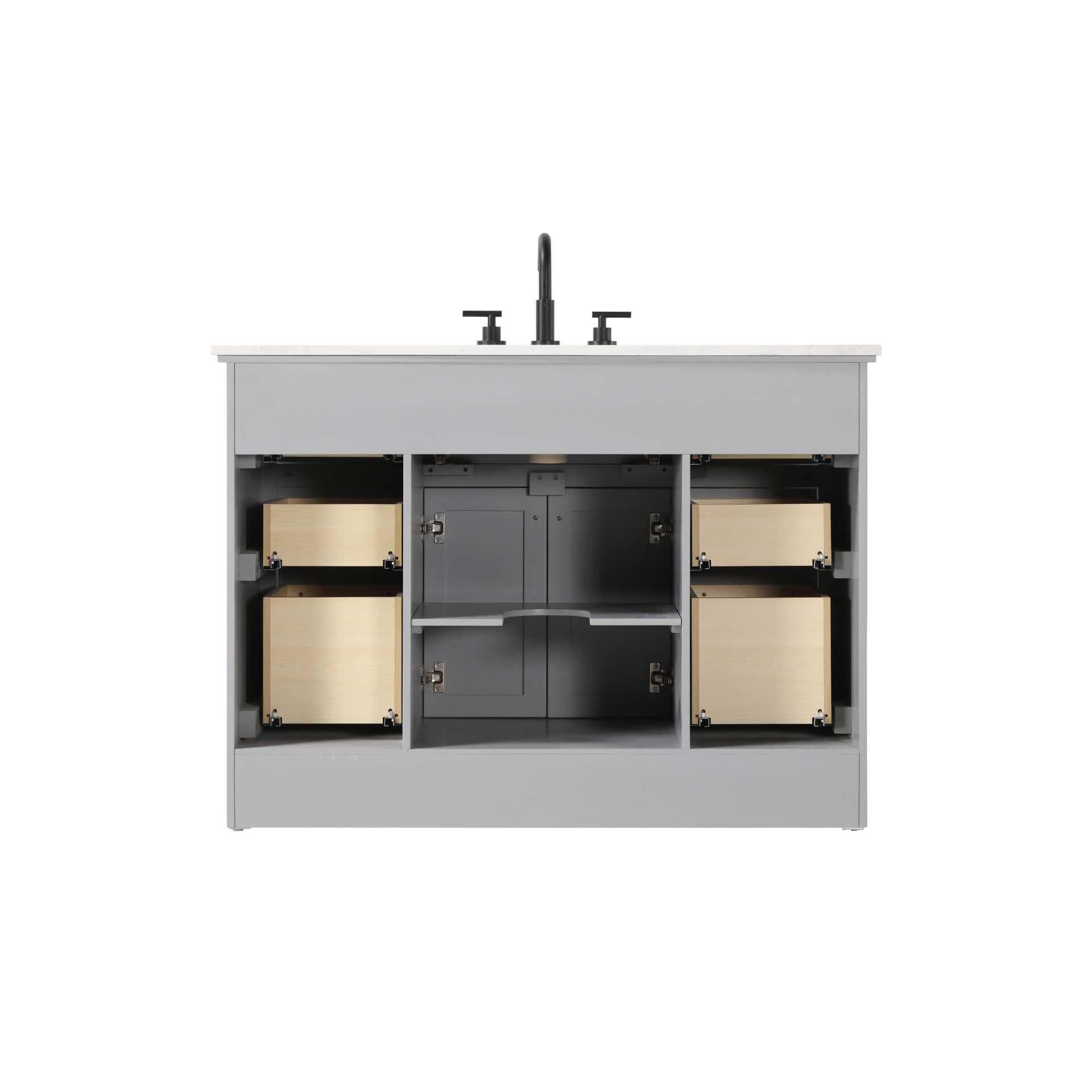 Shown in Grey finish