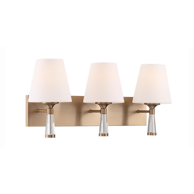 Ramsey 23 Inch 3 Light Bath Vanity Light by Crystorama