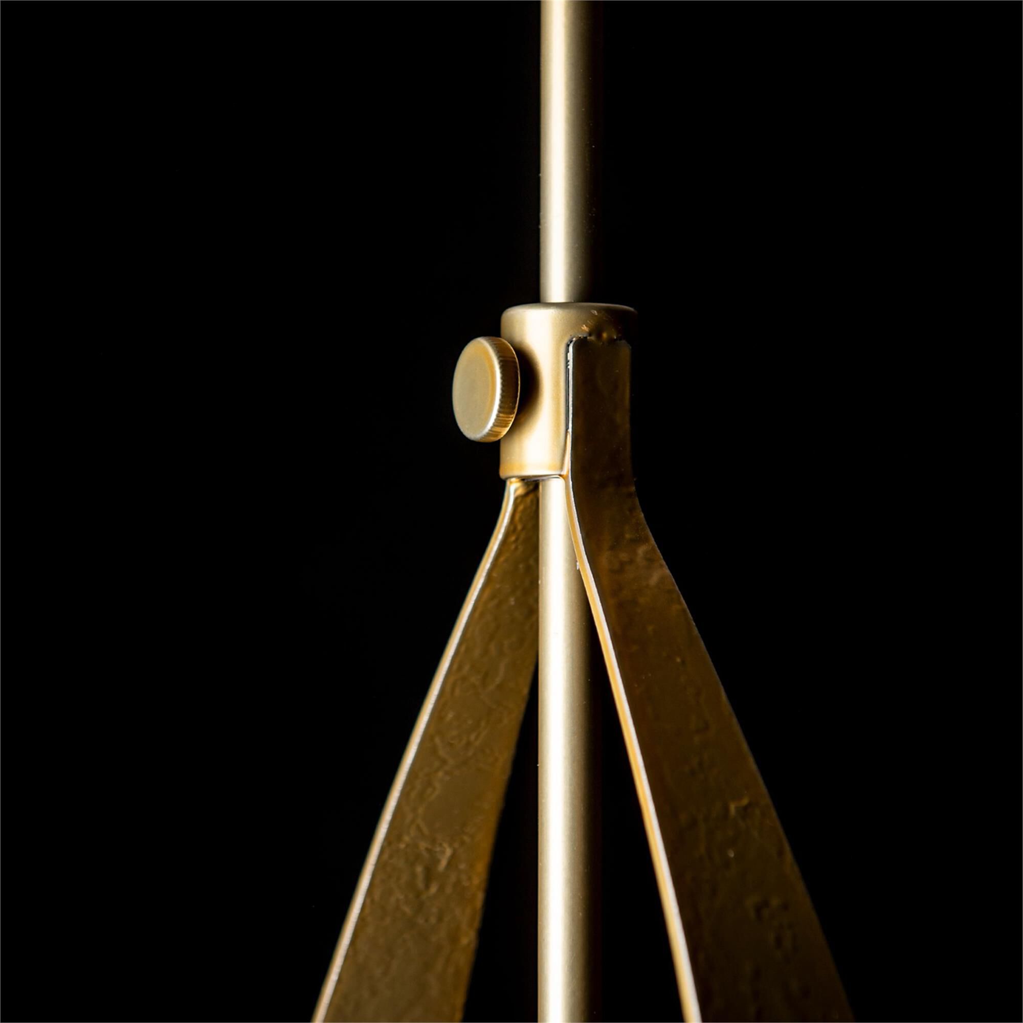 Shown in Modern Brass finish