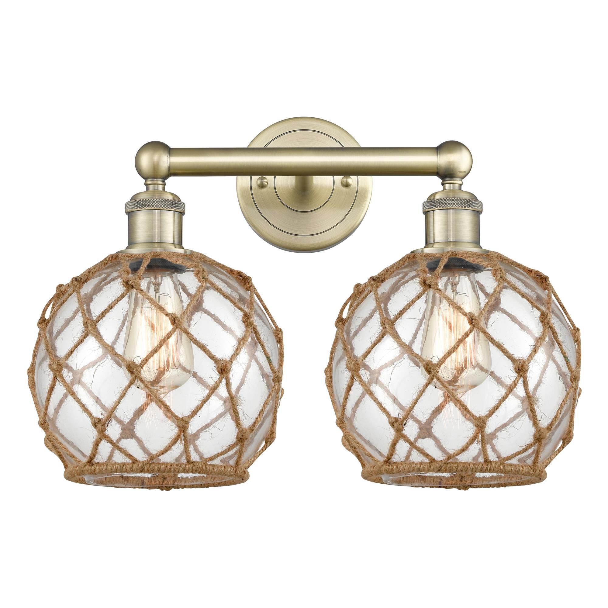 Bruno Marashlian Farmhouse Rope 17 Inch Bath Vanity Light by Innovations Lighting