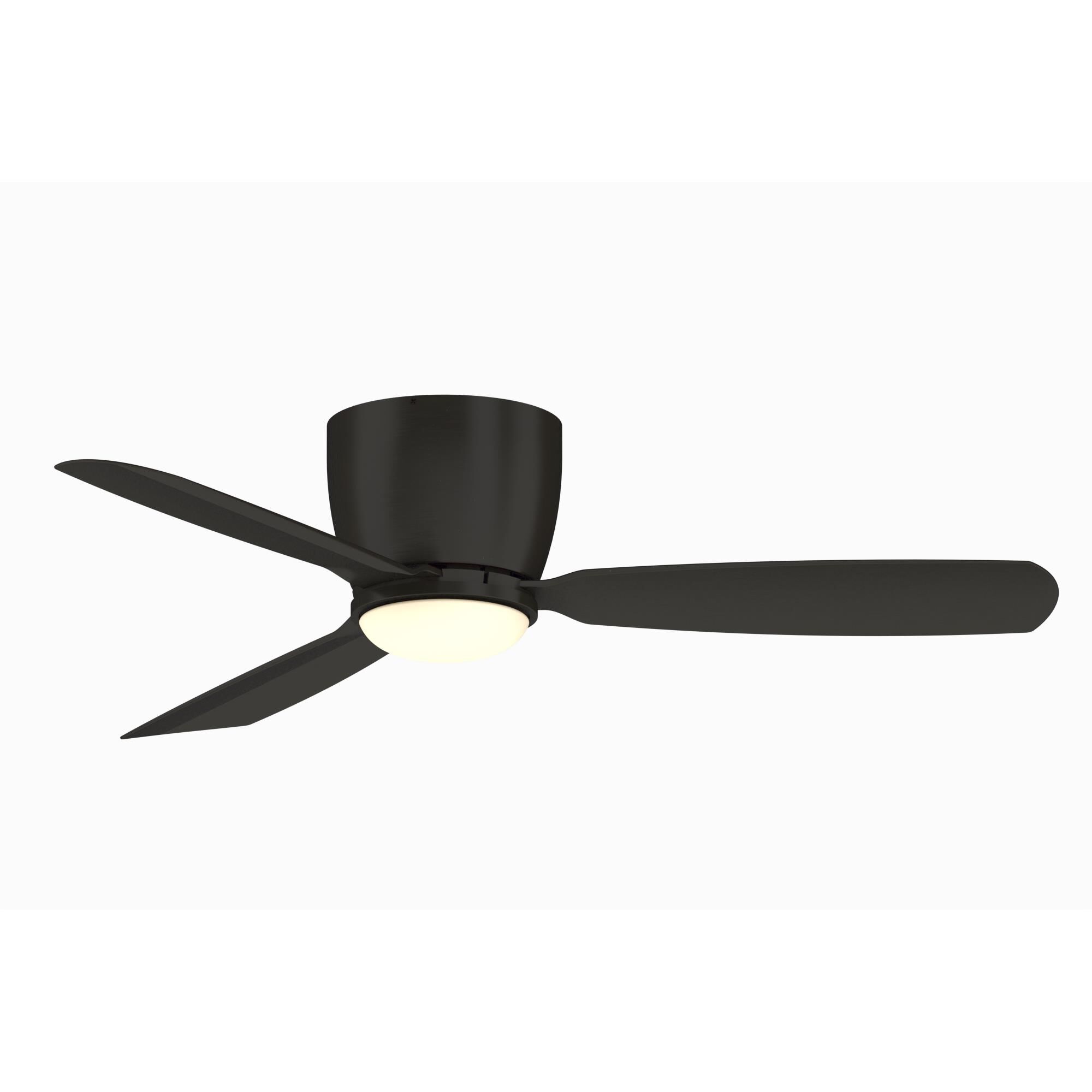 Embrace 52 Inch Flush Mount Fan with Light Kit by Fanimation