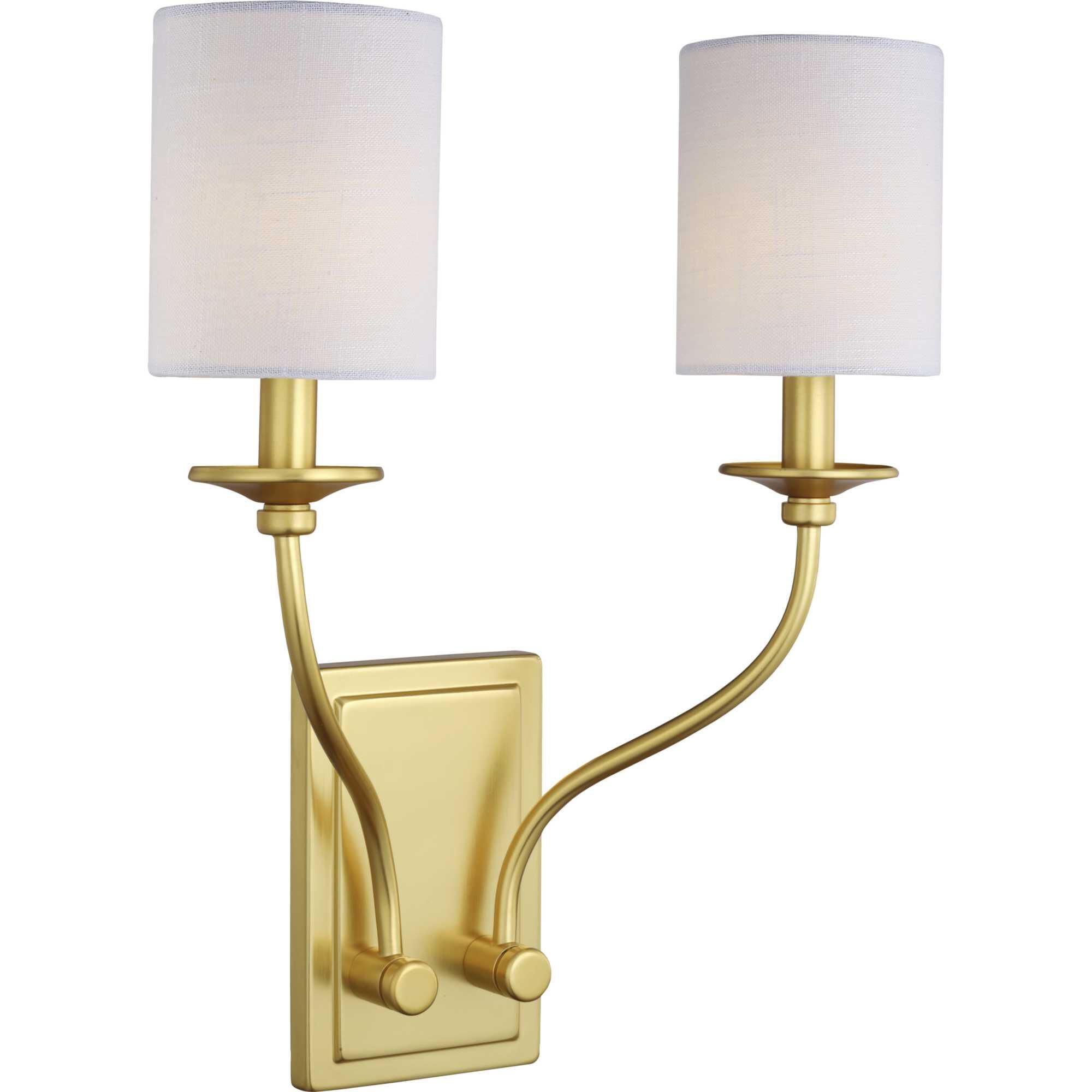 Shown in Satin Brass finish and Summer Linen glass