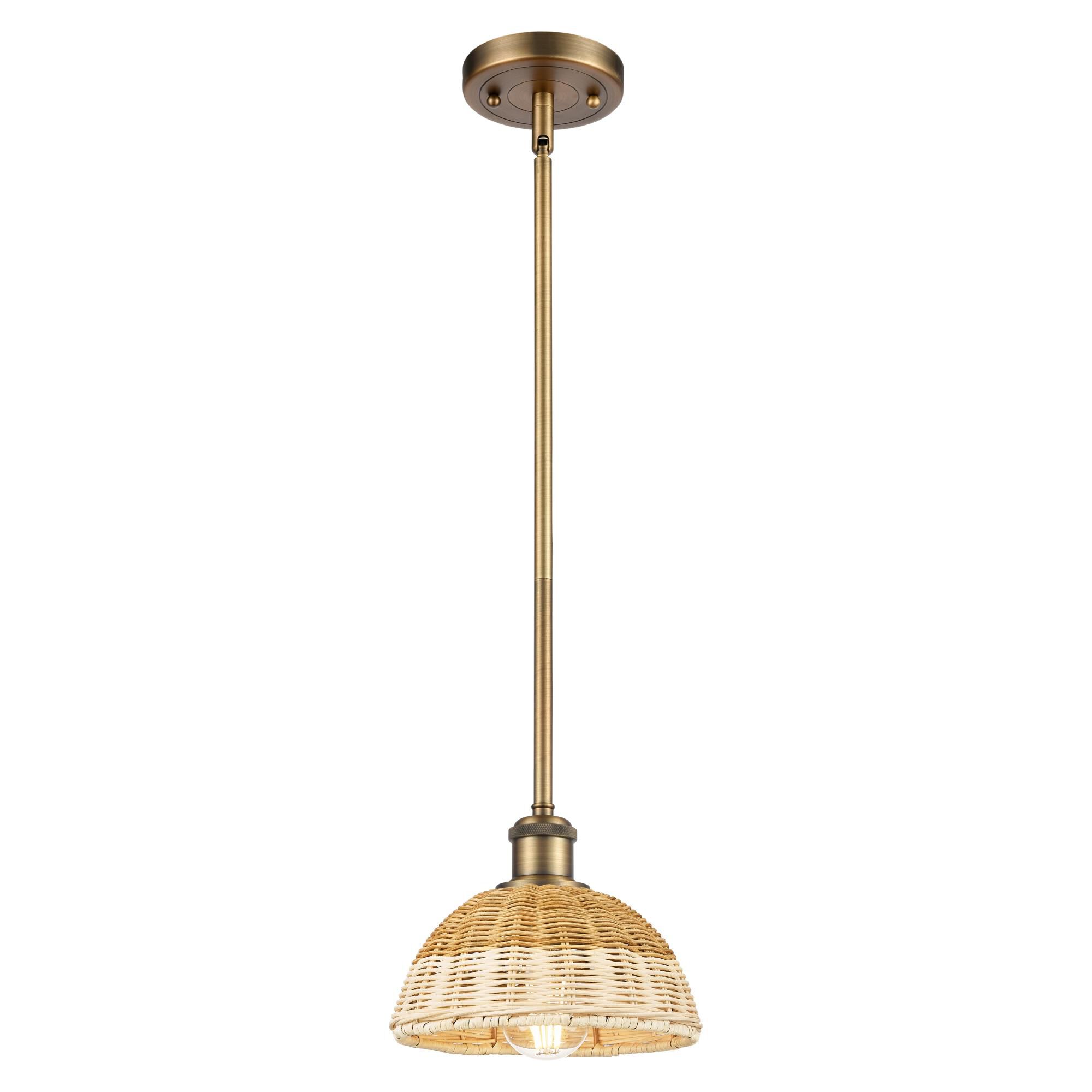 Bruno Marashlian Bristol Natural II Mini Pendant by Innovations Lighting