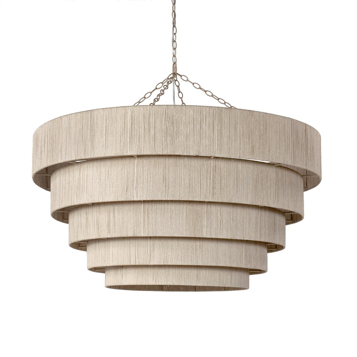 Everly 48 Inch Chandelier by Palecek