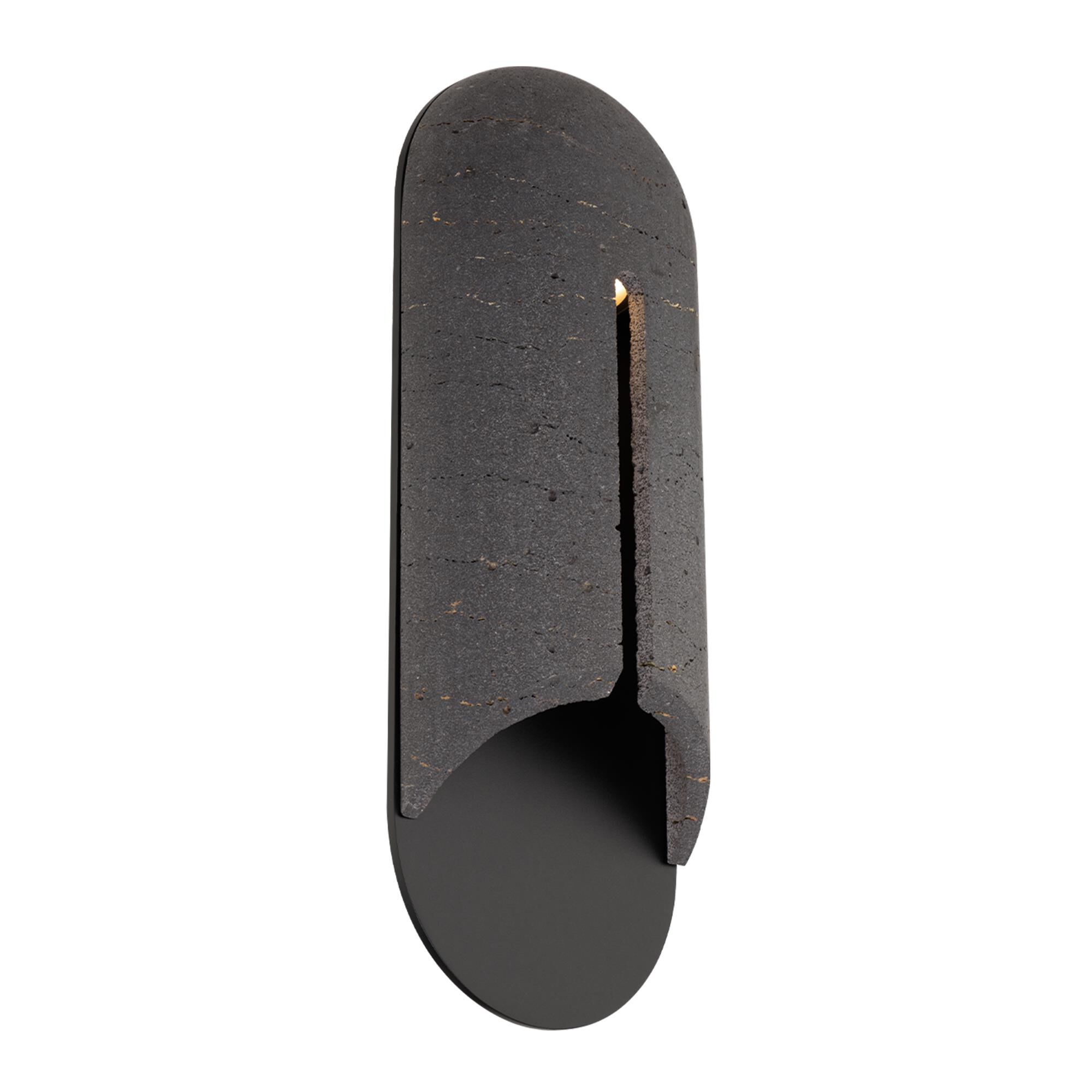 Shown in Basalt Stone and Black finish