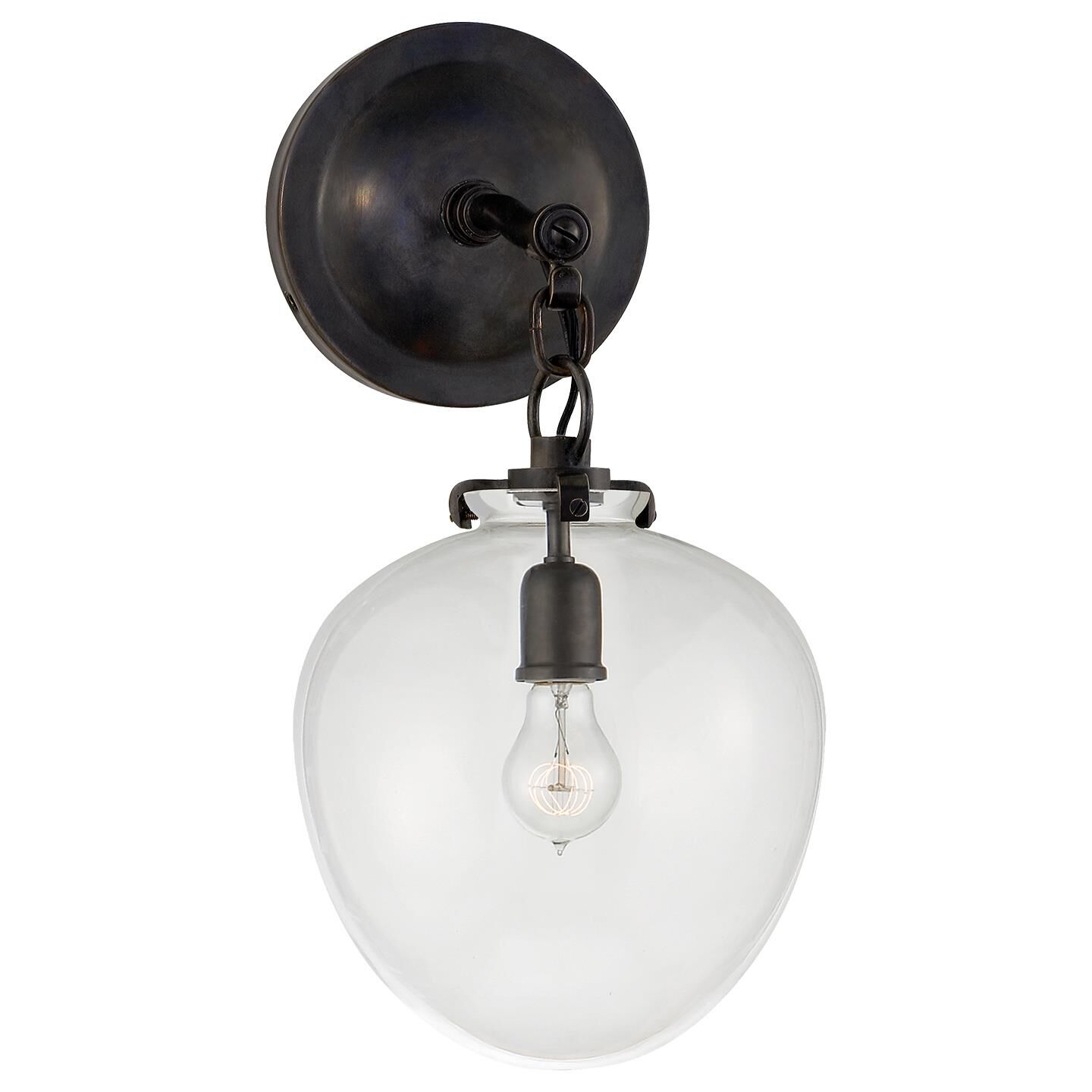 Visual Comfort Signature Collection Thomas O'Brien Katie 13 Inch Wall Sconce