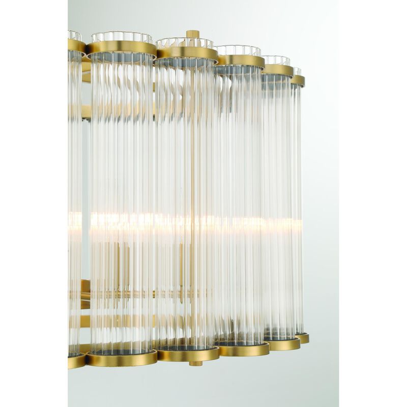 Glasbury Chandelier by Eurofase Lighting