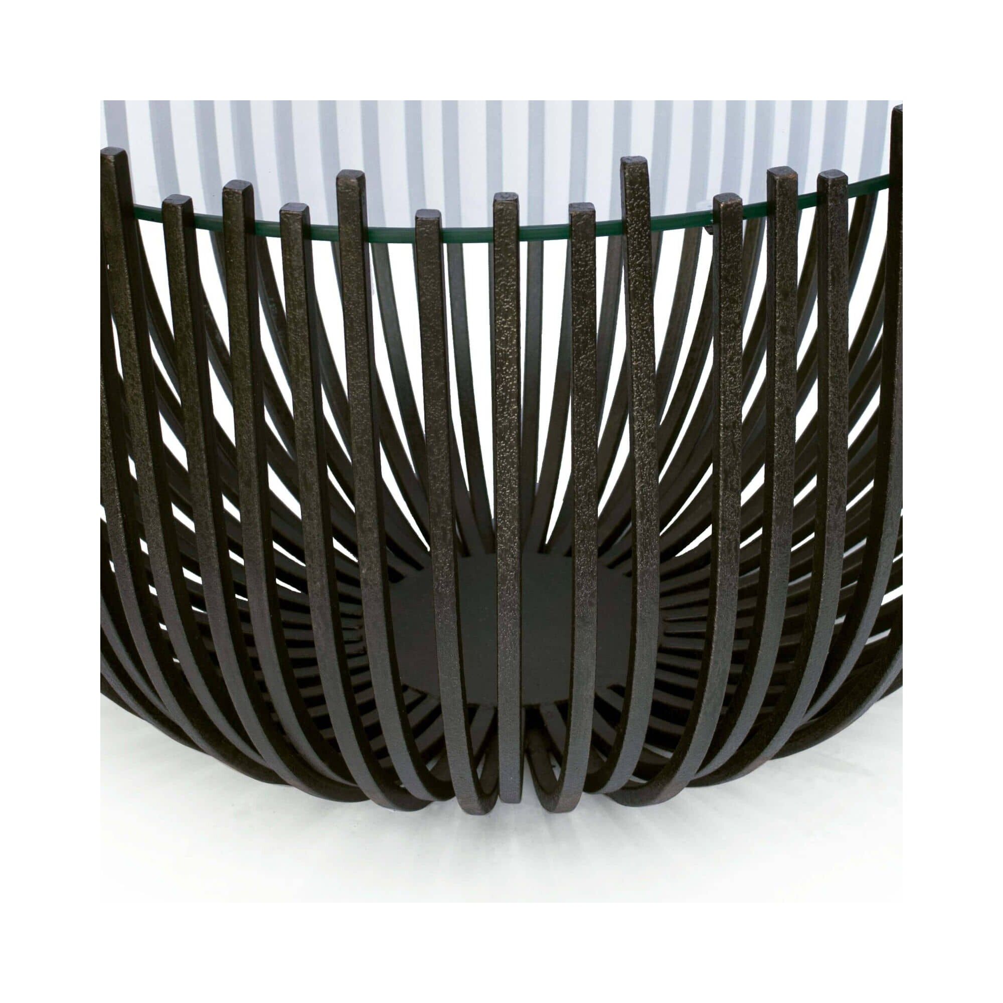 Shown in Blackened Iron finish
