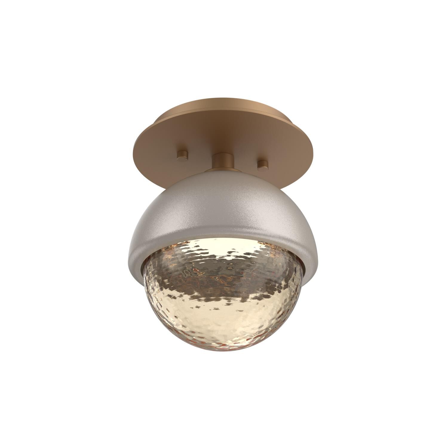 Shown in Novel Brass finish and Amber glass and Beige Silver accent