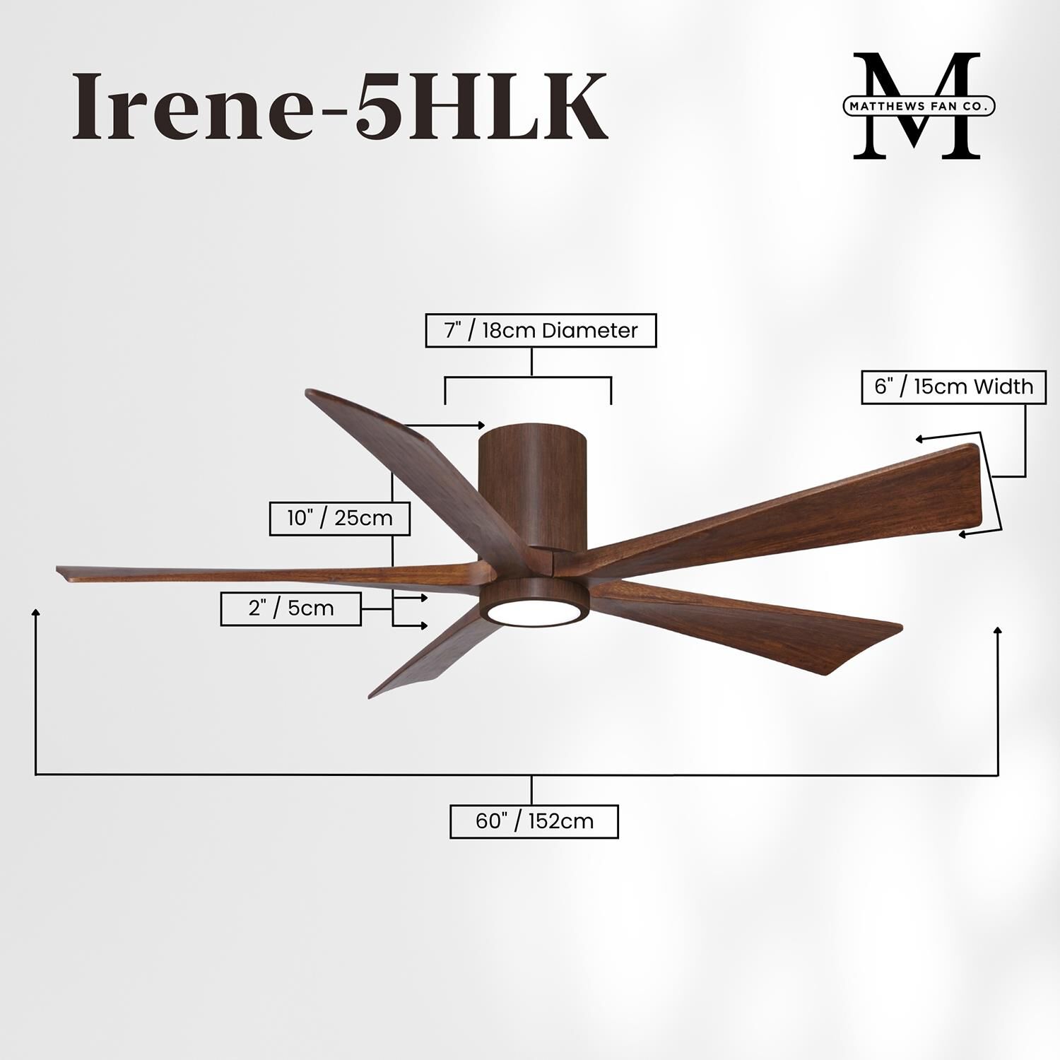 Shown in Walnut Tone finish