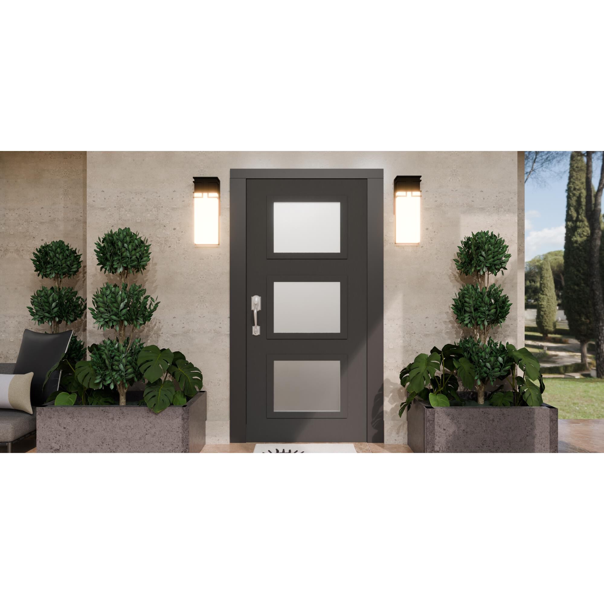 Daymon 8 Inch Outdoor Wall Light by Quoizel