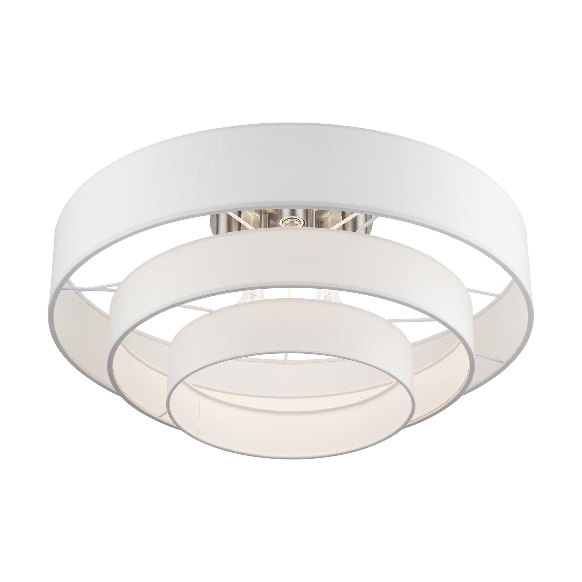 Manorwood 28 Inch Semi Flush Mount by Livex Lighting