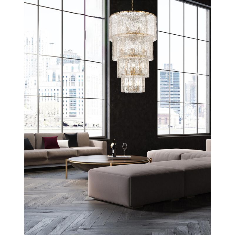 Glacier 31 Inch Chandelier by Z Lite