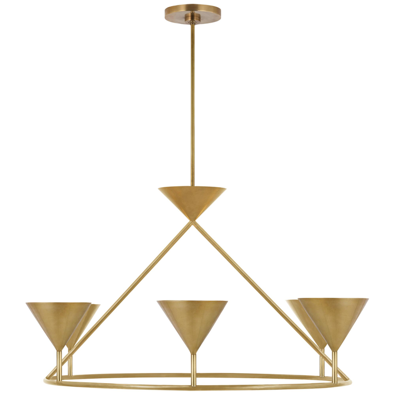 Paloma Contreras Orsay 36 Inch Chandelier by Visual Comfort Signature