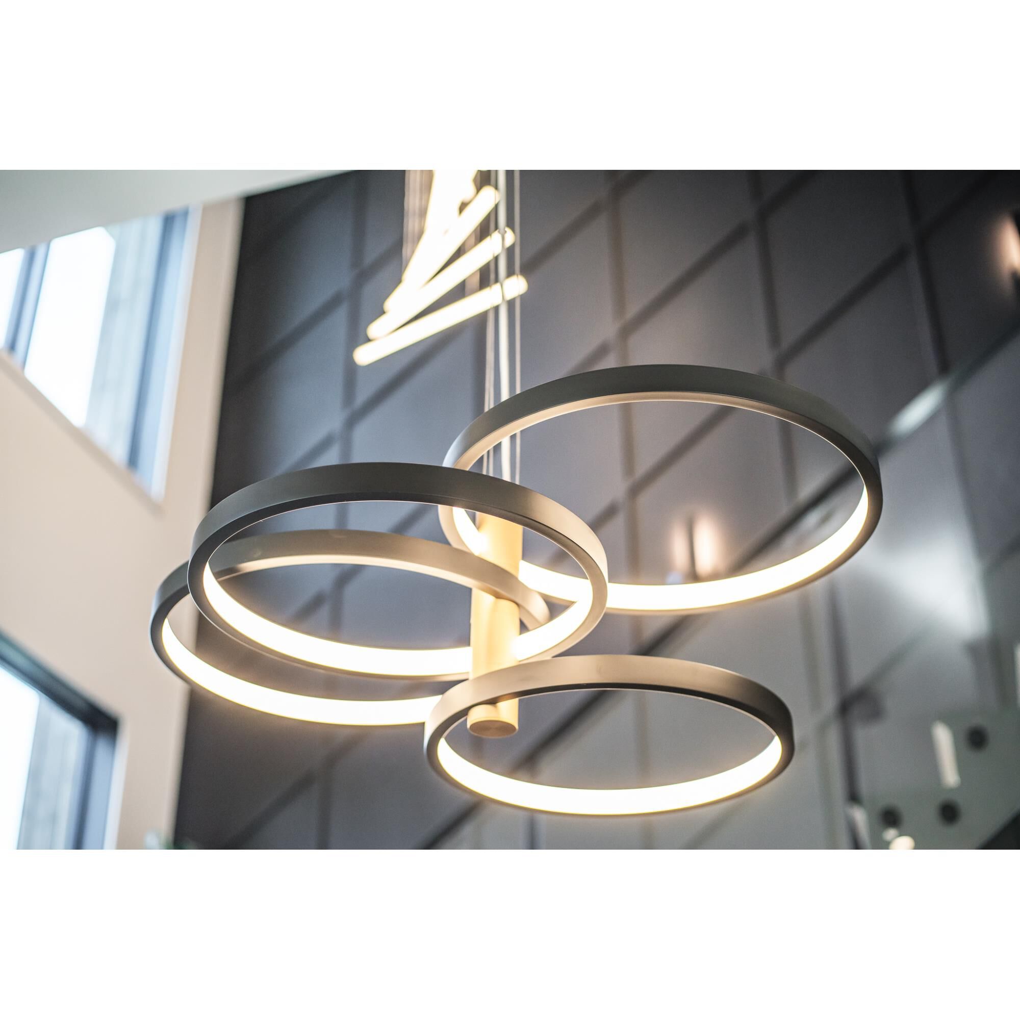 Hoopla Multi Light Pendant by ET2 Lighting