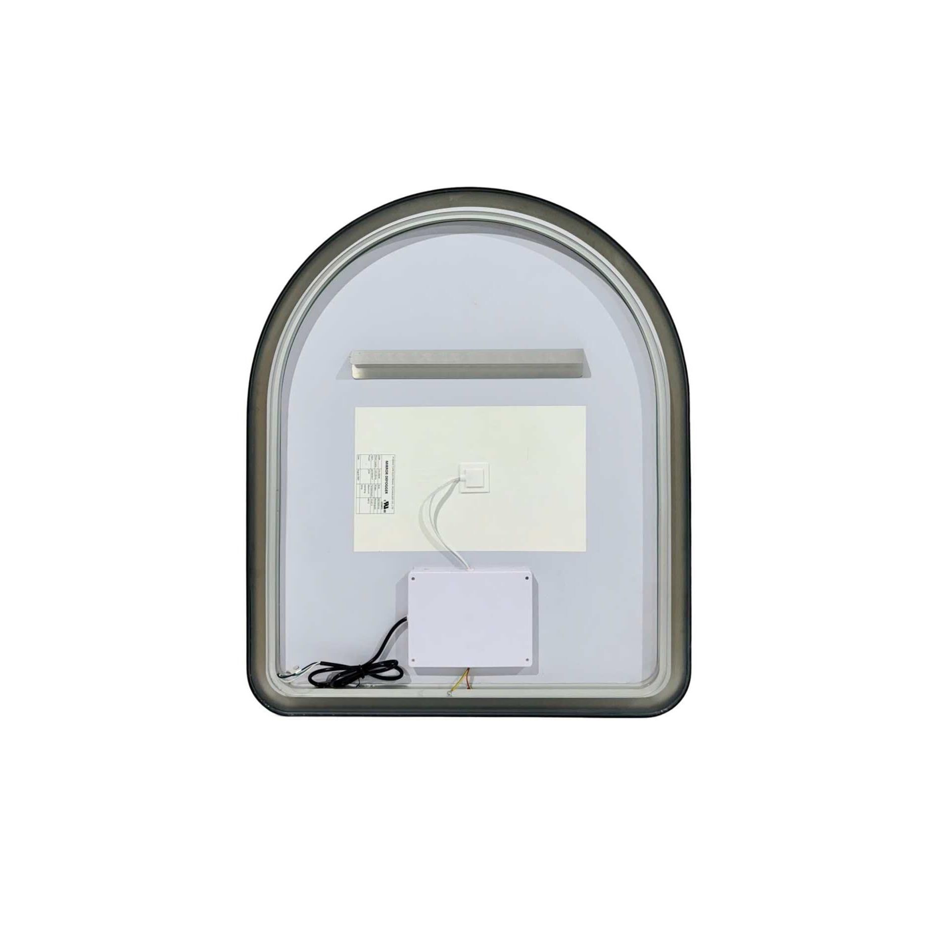 Harmoni 36 Inch Arched LED Lighted Mirror by Elegant Decor