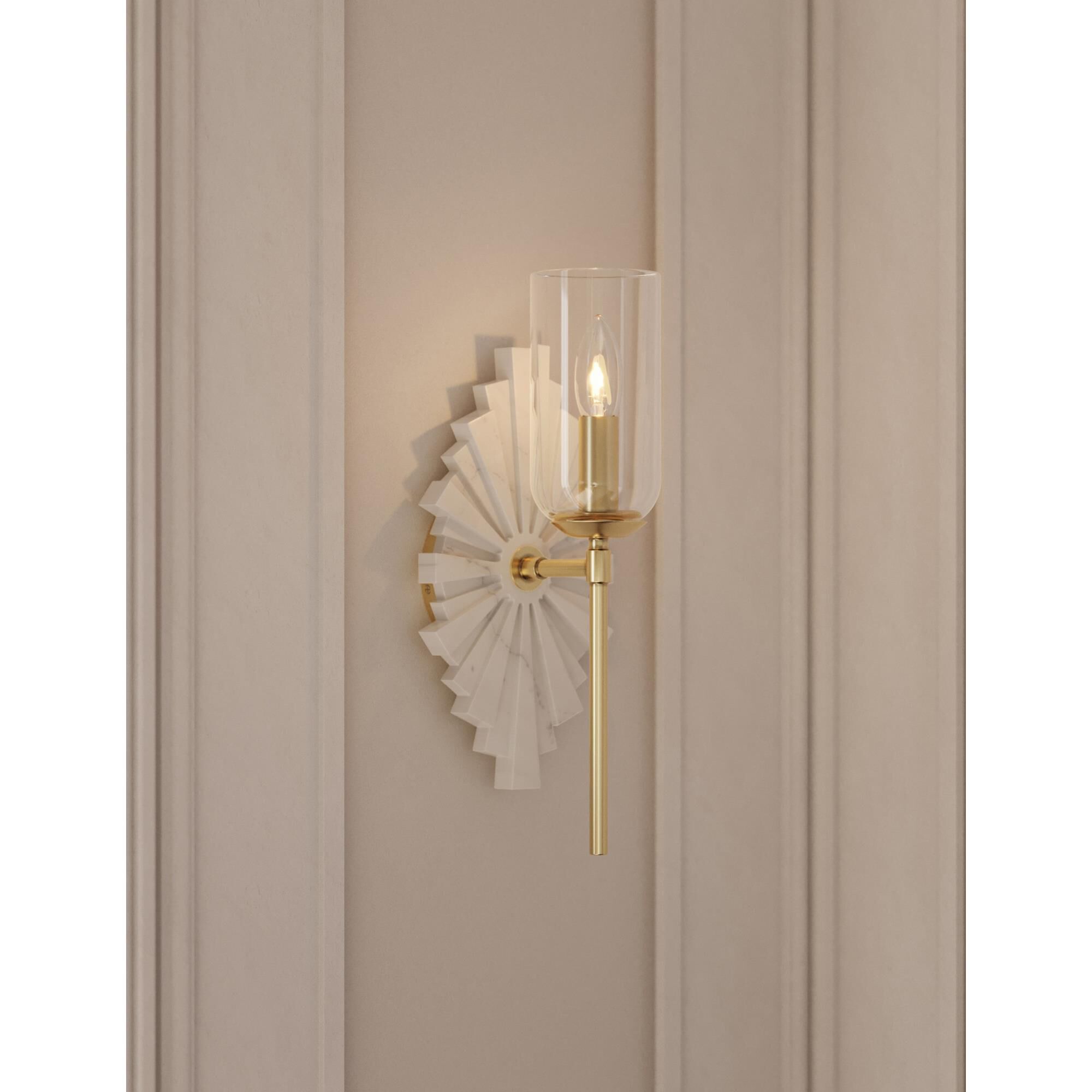 Currey and Company Benthos 15 Inch Wall Sconce