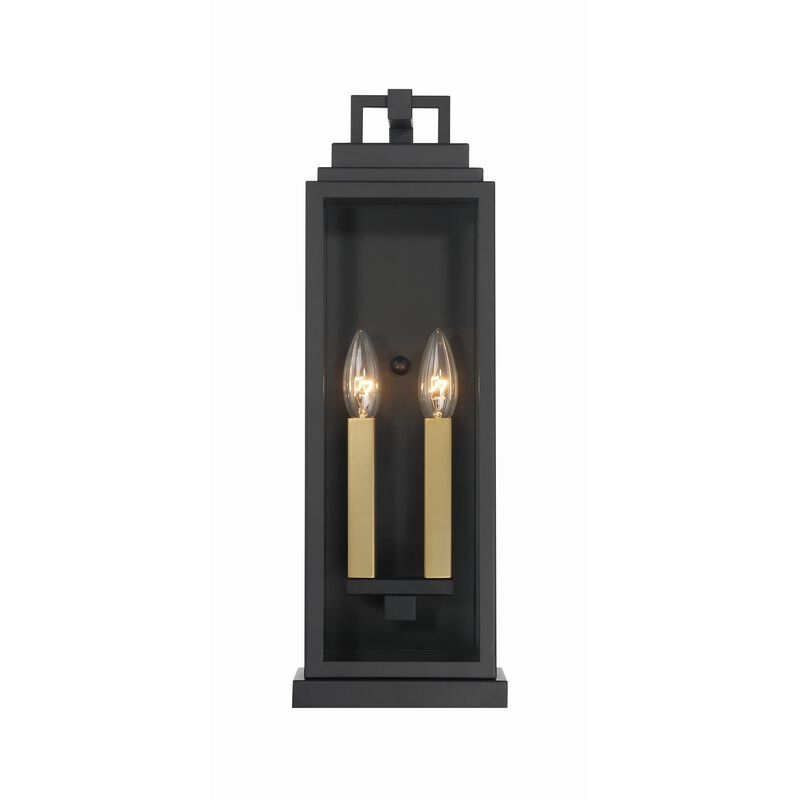 Aspen 19 Inch Outdoor Wall Light by Crystorama