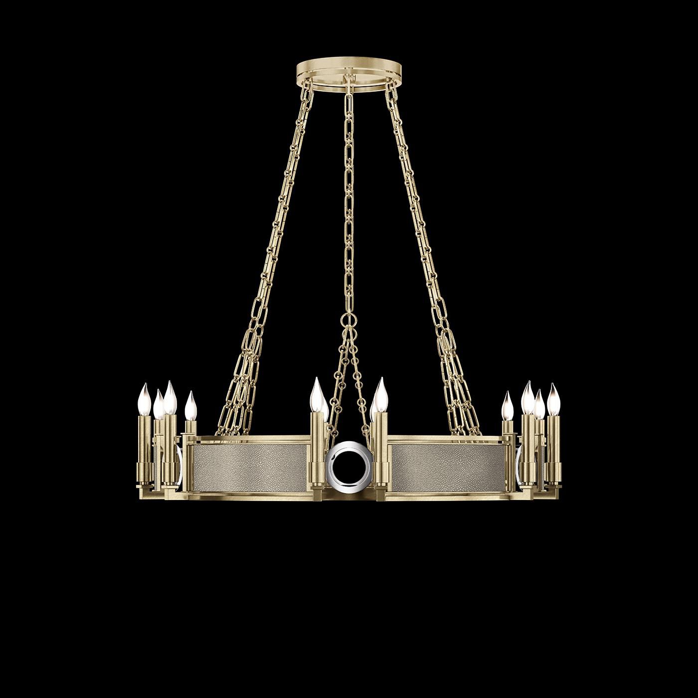 Mirage 36 Inch Chandelier by Fine Art Handcrafted Lighting
