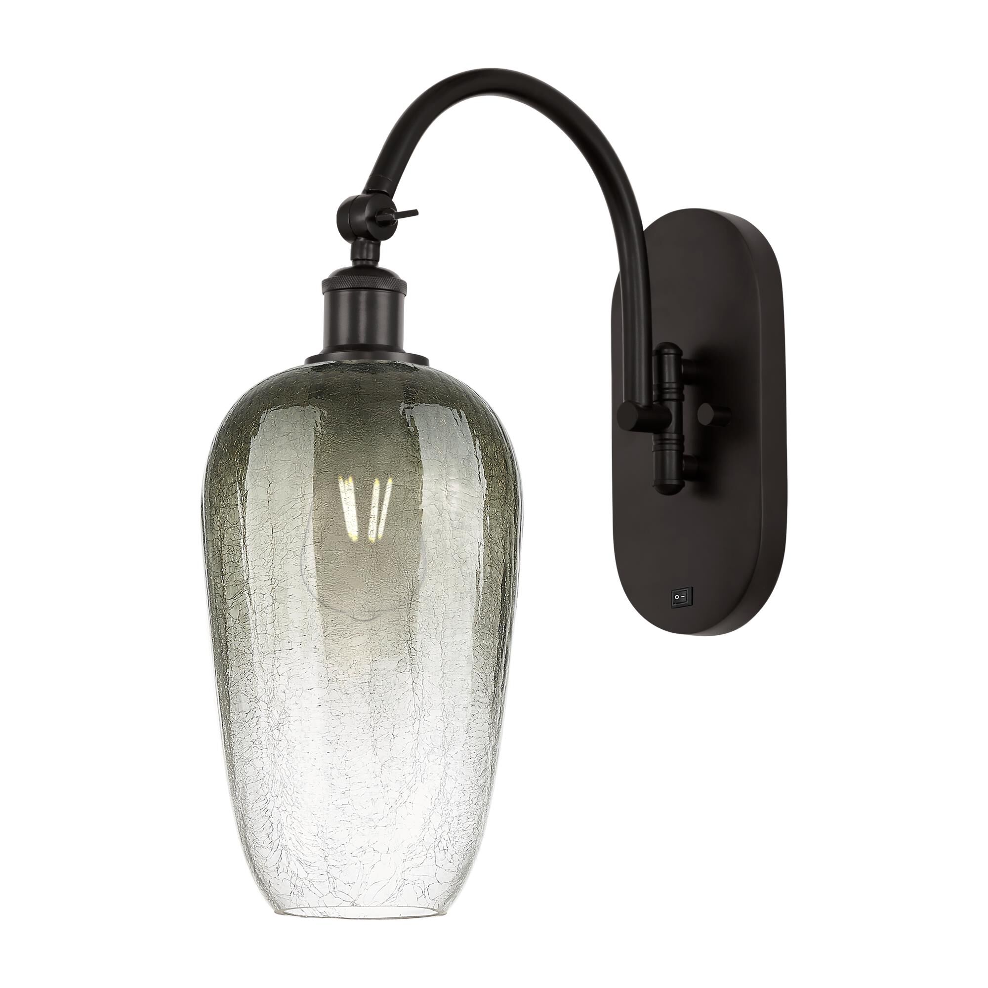 Bruno Marashlian Brookhaven Flute 7 Inch Wall Swing Lamp by Innovations Lighting