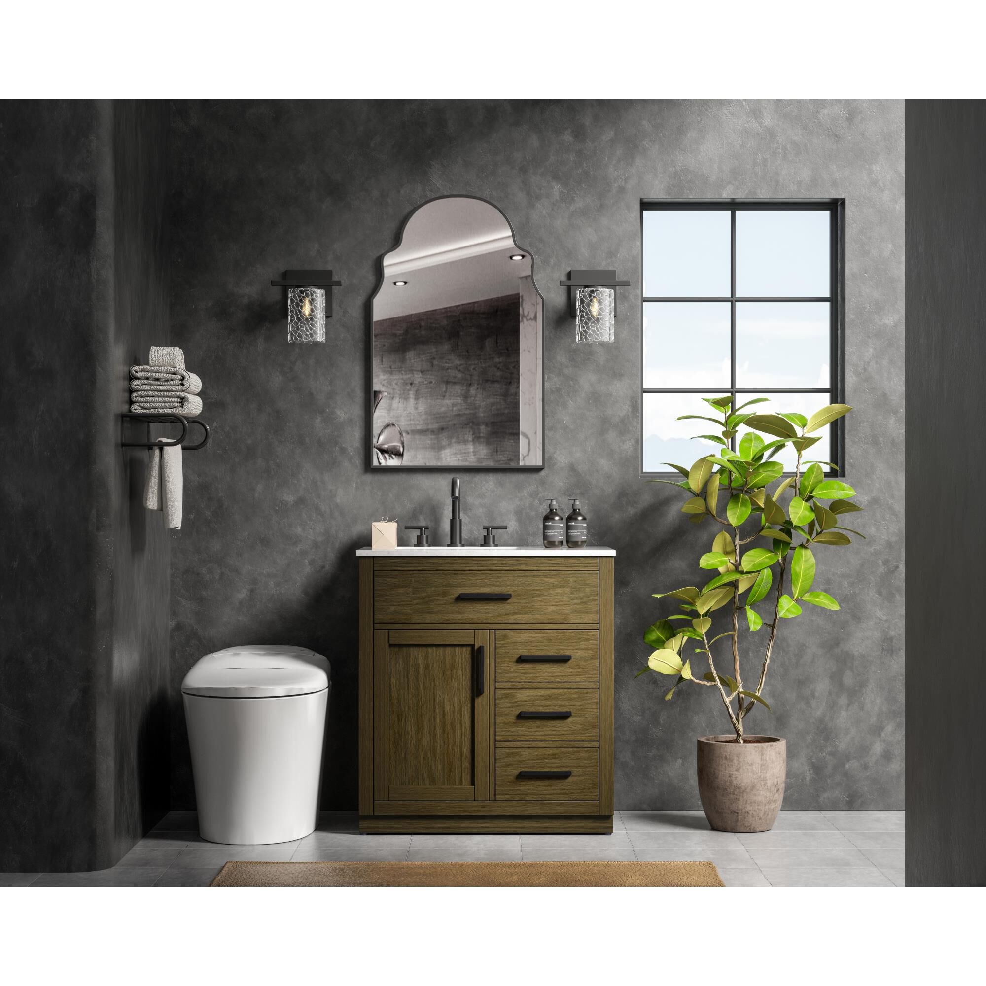 Alden 32 Inch Bath Vanity by Elegant Dcor
